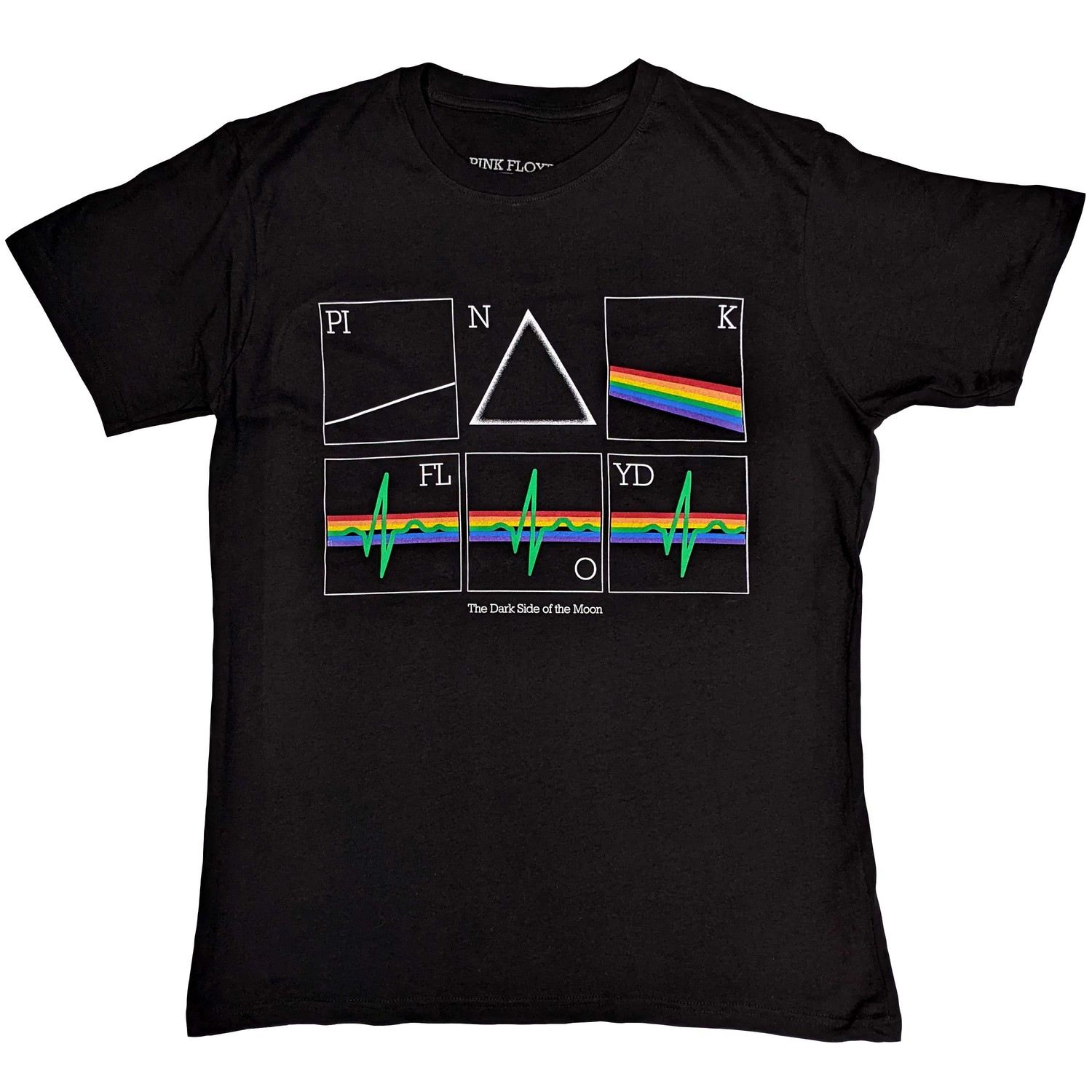 Pink Floyd Unisex T-Shirt: Prism Heart Beat (Small)