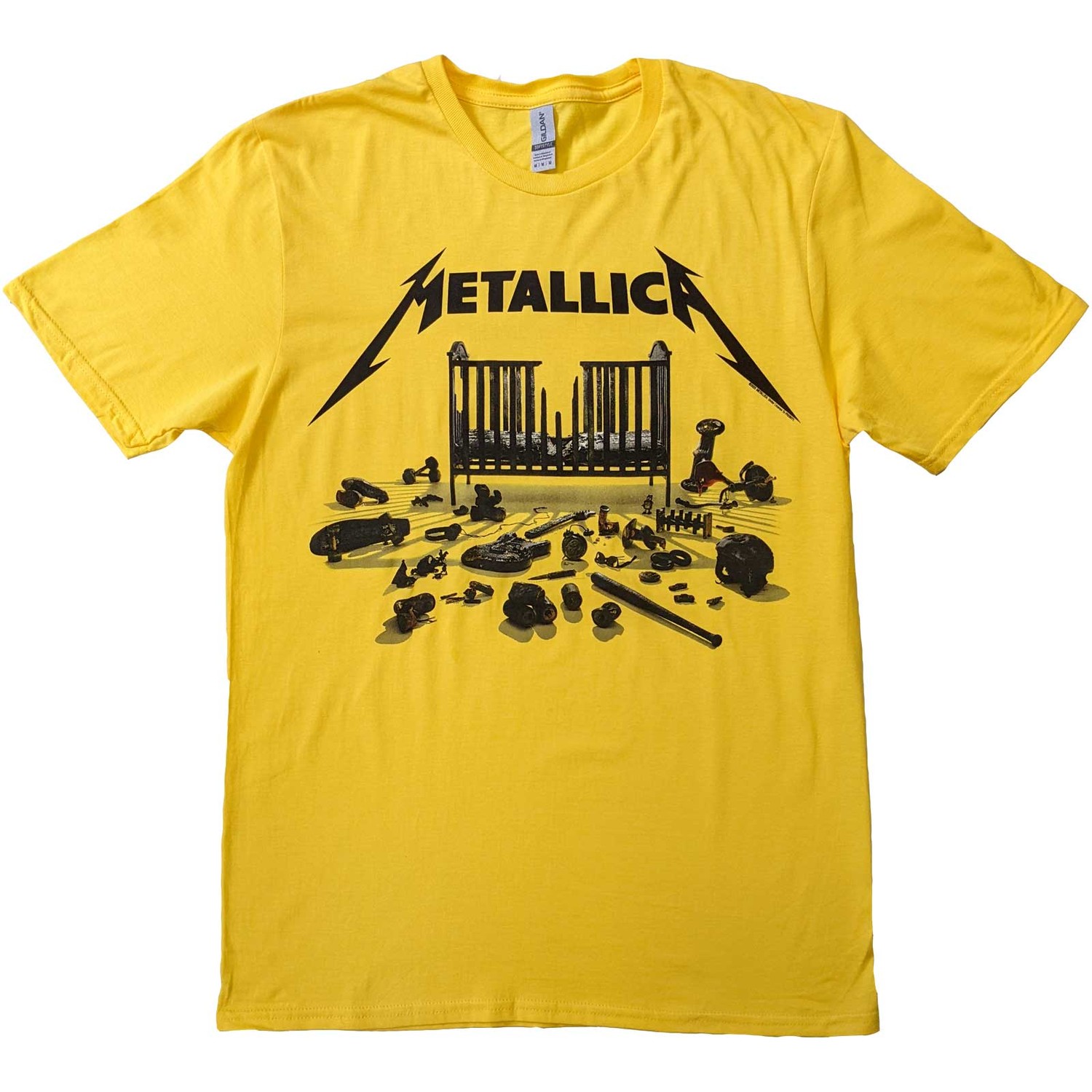 Metallica Unisex T-Shirt: 72 Seasons Simplified Cover (Large)