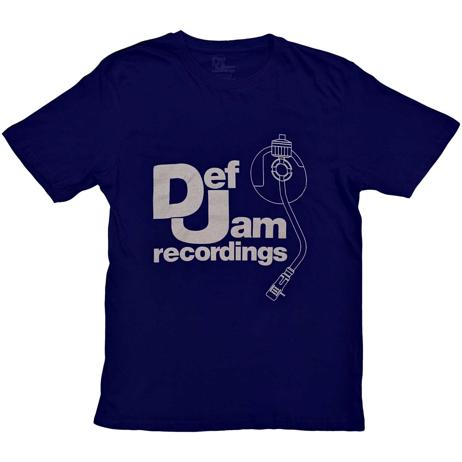 Def Jam Recordings Unisex T-Shirt: Logo & Stylus (X-Large)