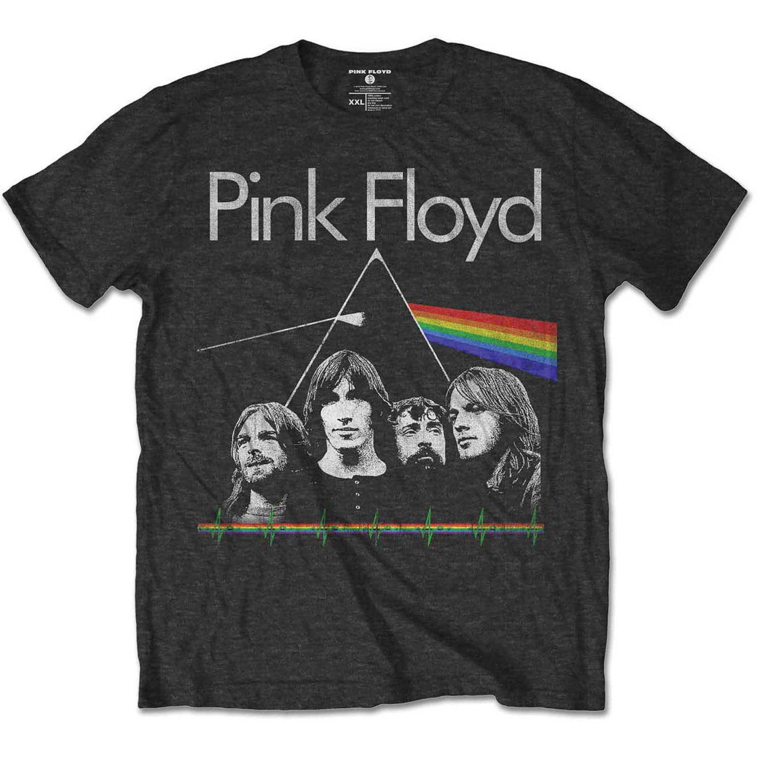 Pink Floyd Kids T-Shirt: DSOTH Band & Pulse (5-6 Years)