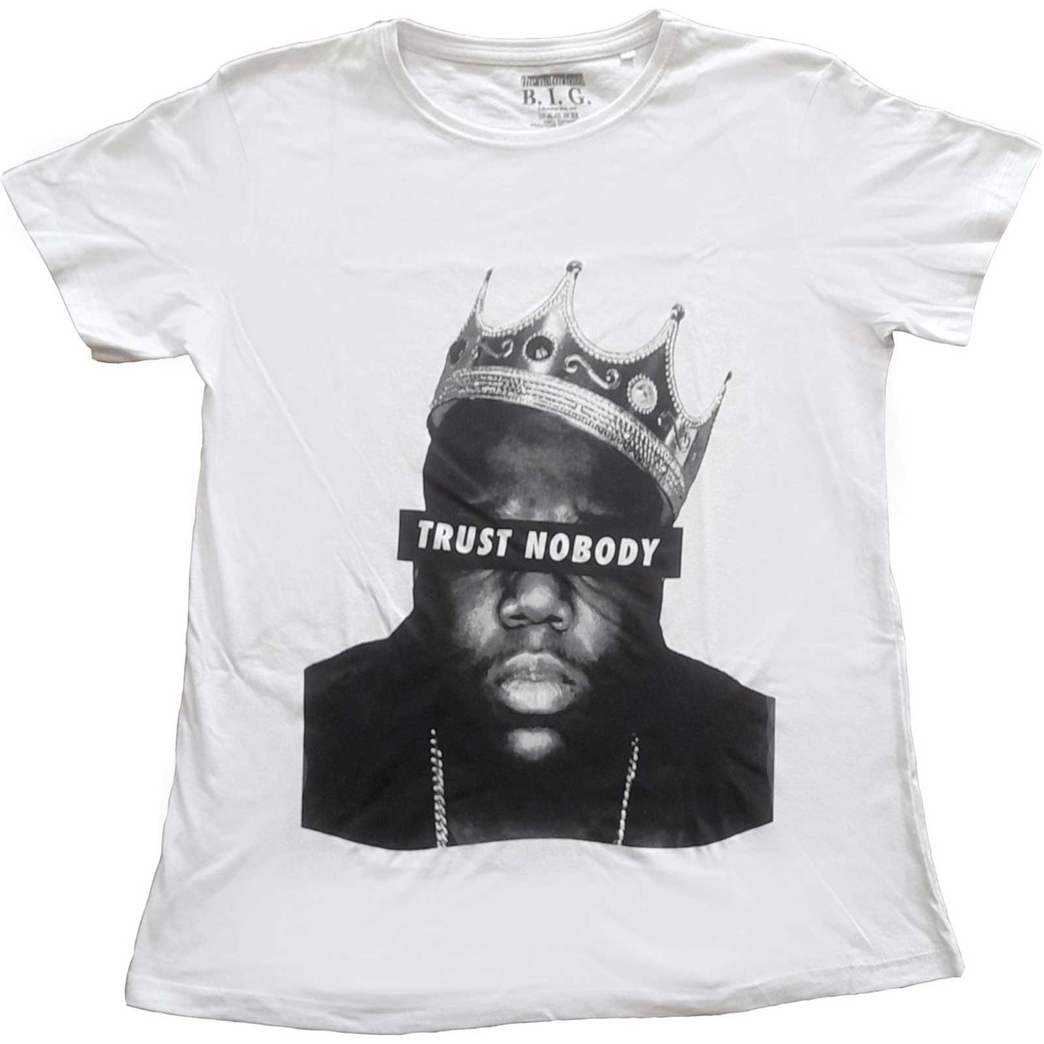 Biggie Smalls Ladies T-Shirt: Trust Nobody (14)