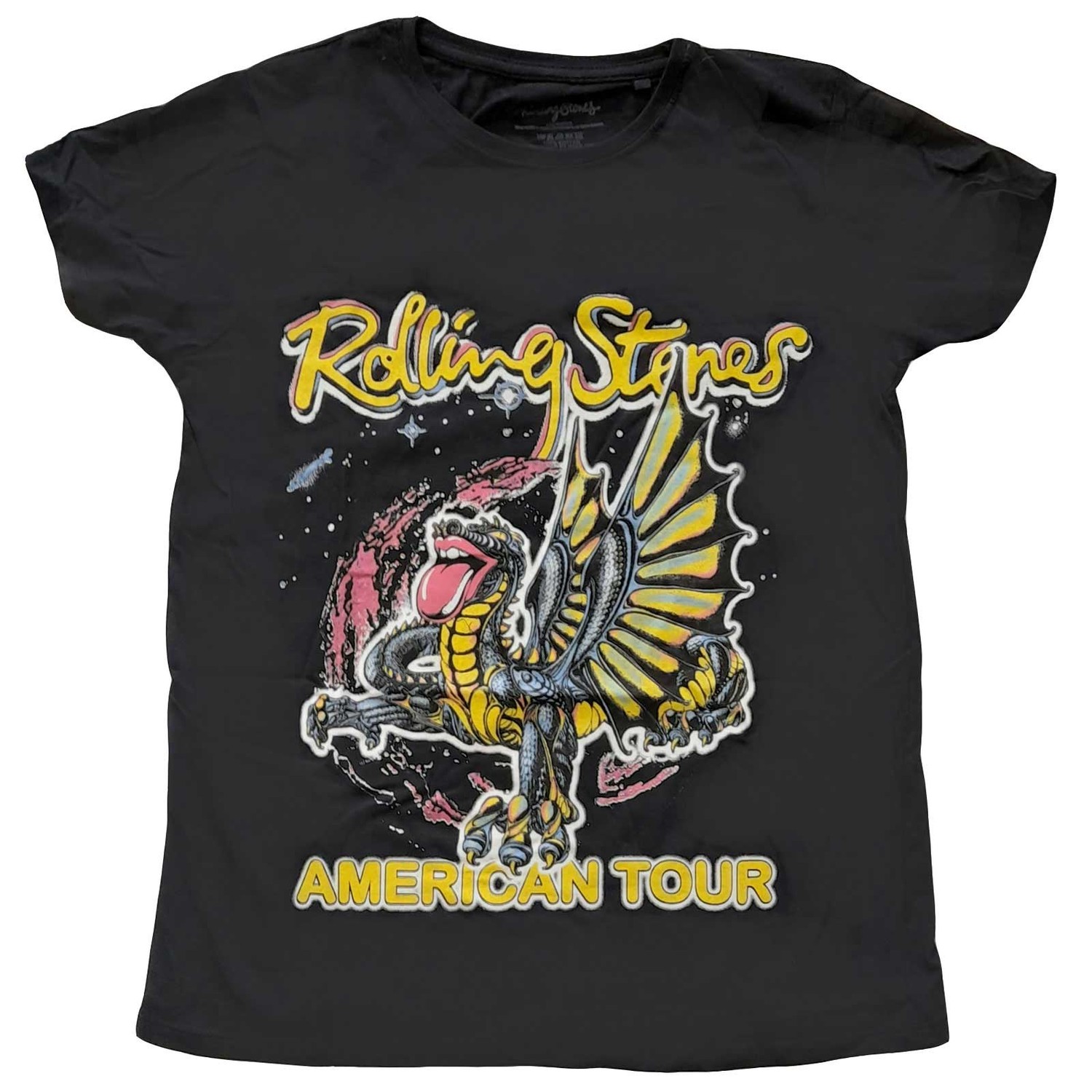 The Rolling Stones Ladies T-Shirt: American Tour Dragon (14)