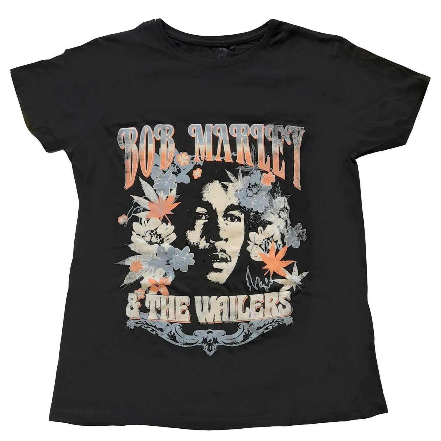 Bob Marley Ladies T-Shirt: & The Wailers (16)