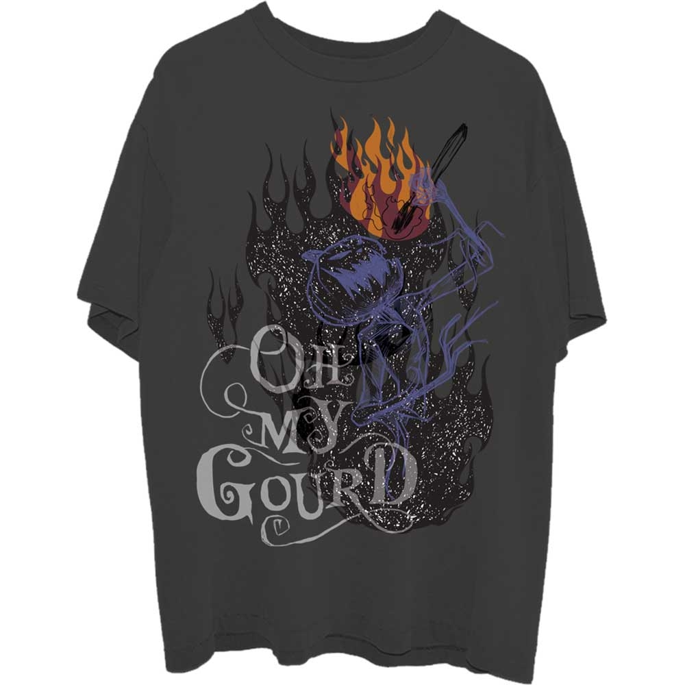 Disney Unisex T-Shirt: The Nightmare Before Christmas Oh My Gourd (Large)