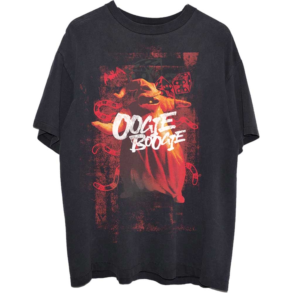 Disney Unisex T-Shirt: The Nightmare Before Christmas Oogie Boogie (Large)