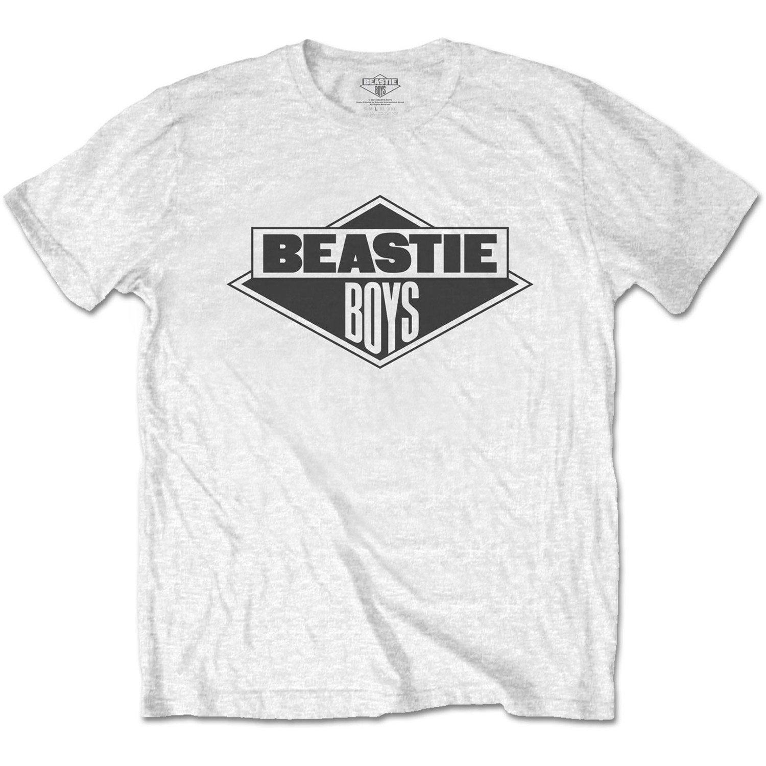 The Beastie Boys Unisex T-Shirt: B&W Logo (Large)