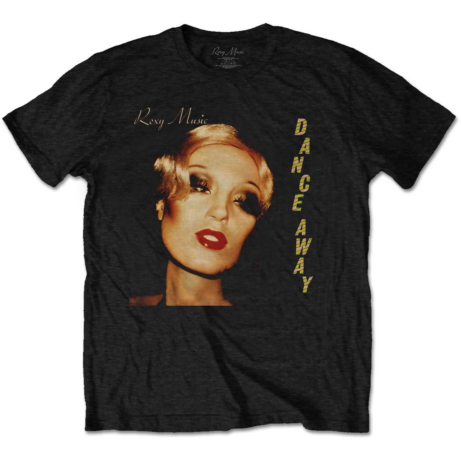 Roxy Music Unisex T-Shirt: Dance Away Album (Medium)