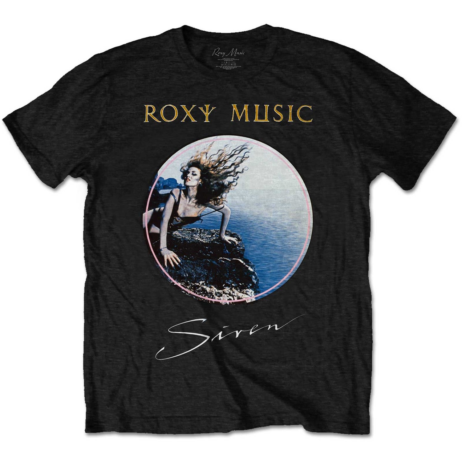 Roxy Music Unisex T-Shirt: Siren (Medium)