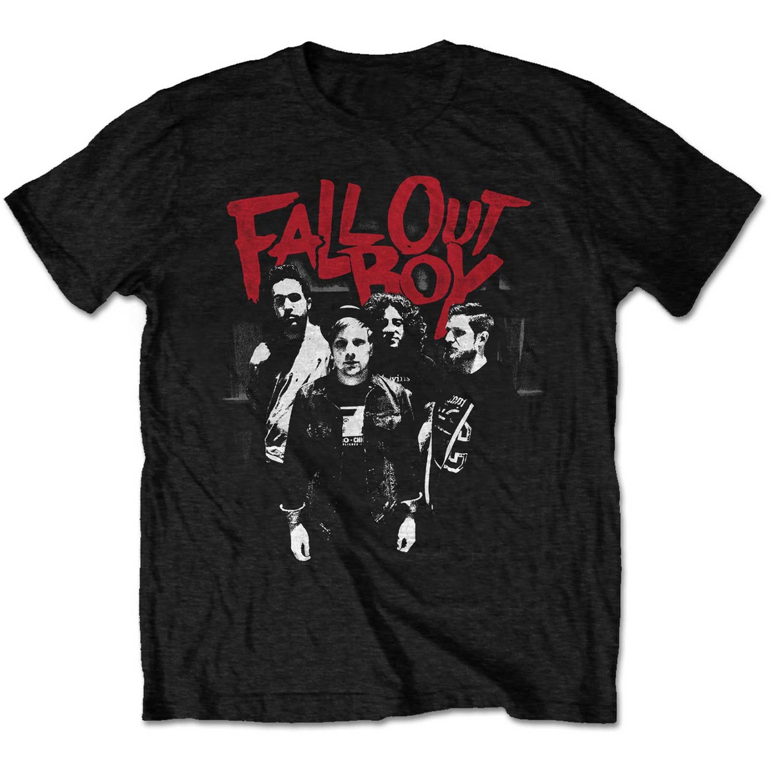Fall Out Boy Unisex T-Shirt: Punk Scratch (Medium)