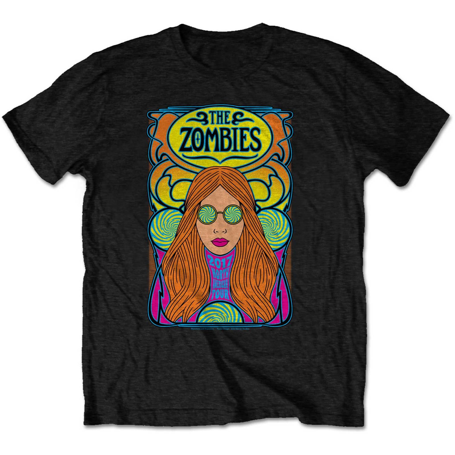 The Zombies Unisex T-Shirt: North American Tour (Medium)