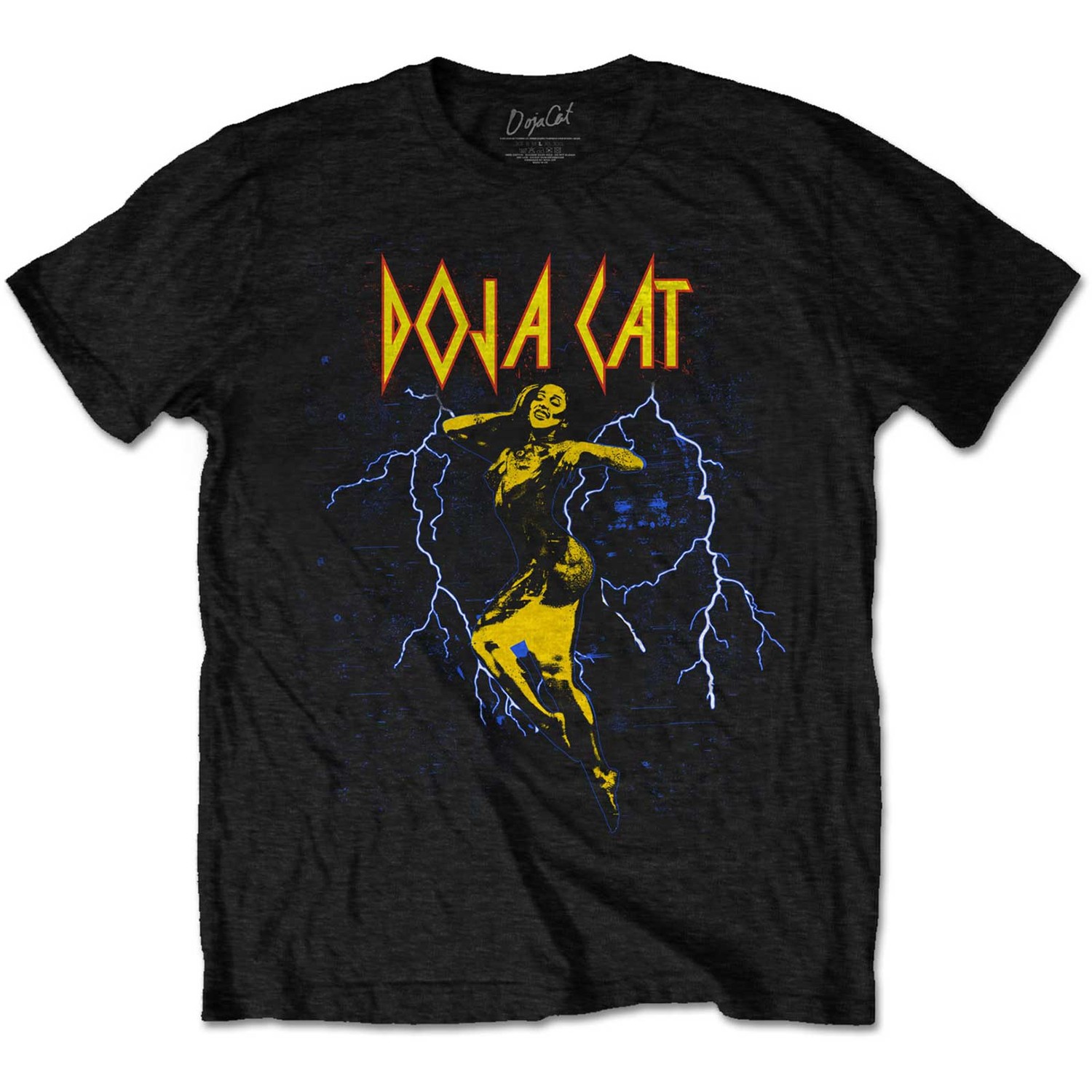 Doja Cat Unisex T-Shirt: Lightning Planet Her (X-Large)