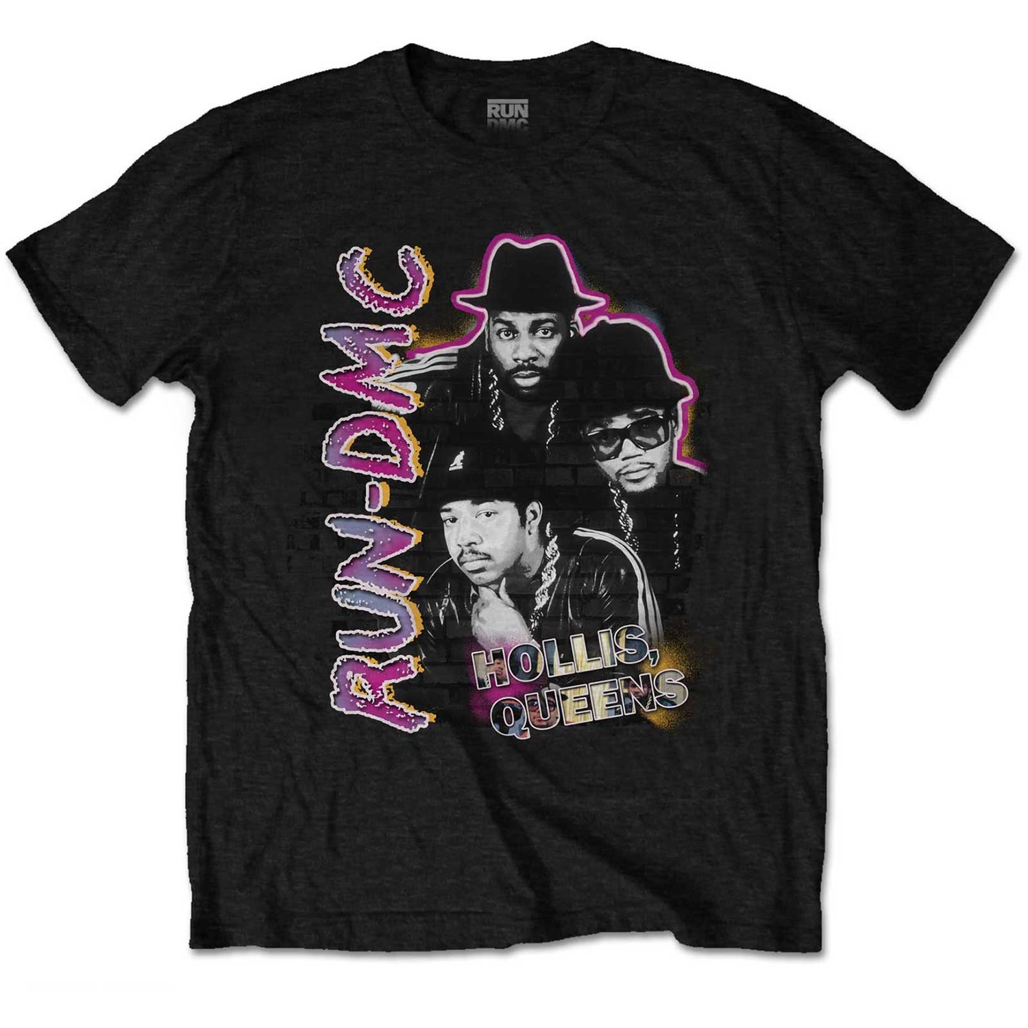 Run DMC Unisex T-Shirt: Hollis Queens Homage (XX-Large)