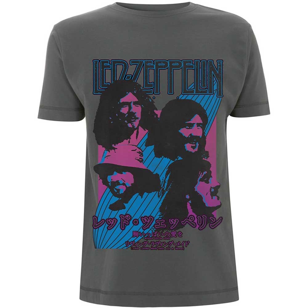 Led Zeppelin Unisex T-Shirt: Japanese Blimp (Small)