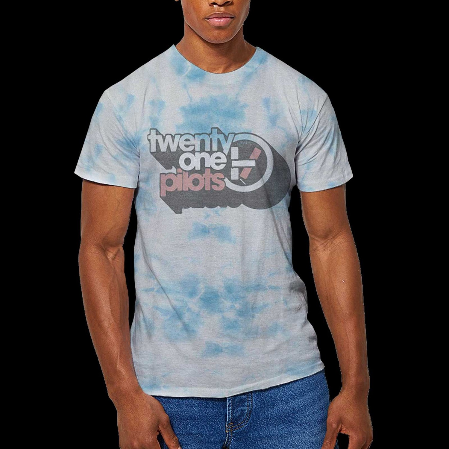 Twenty One Pilots Unisex T-Shirt: Vintage Block Holiday (Wash Collection) (Small)