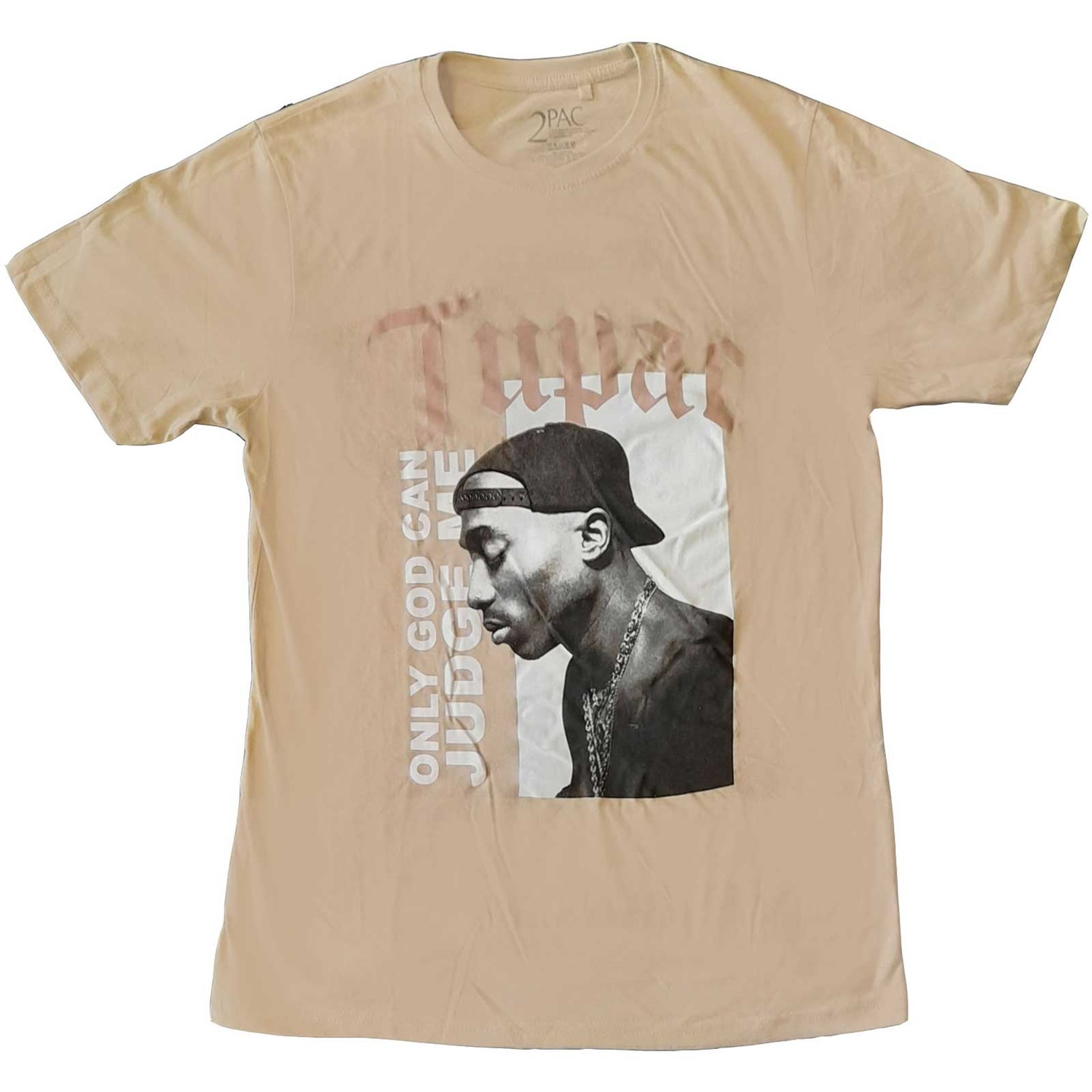 Tupac Unisex T-Shirt: Only God (Small)