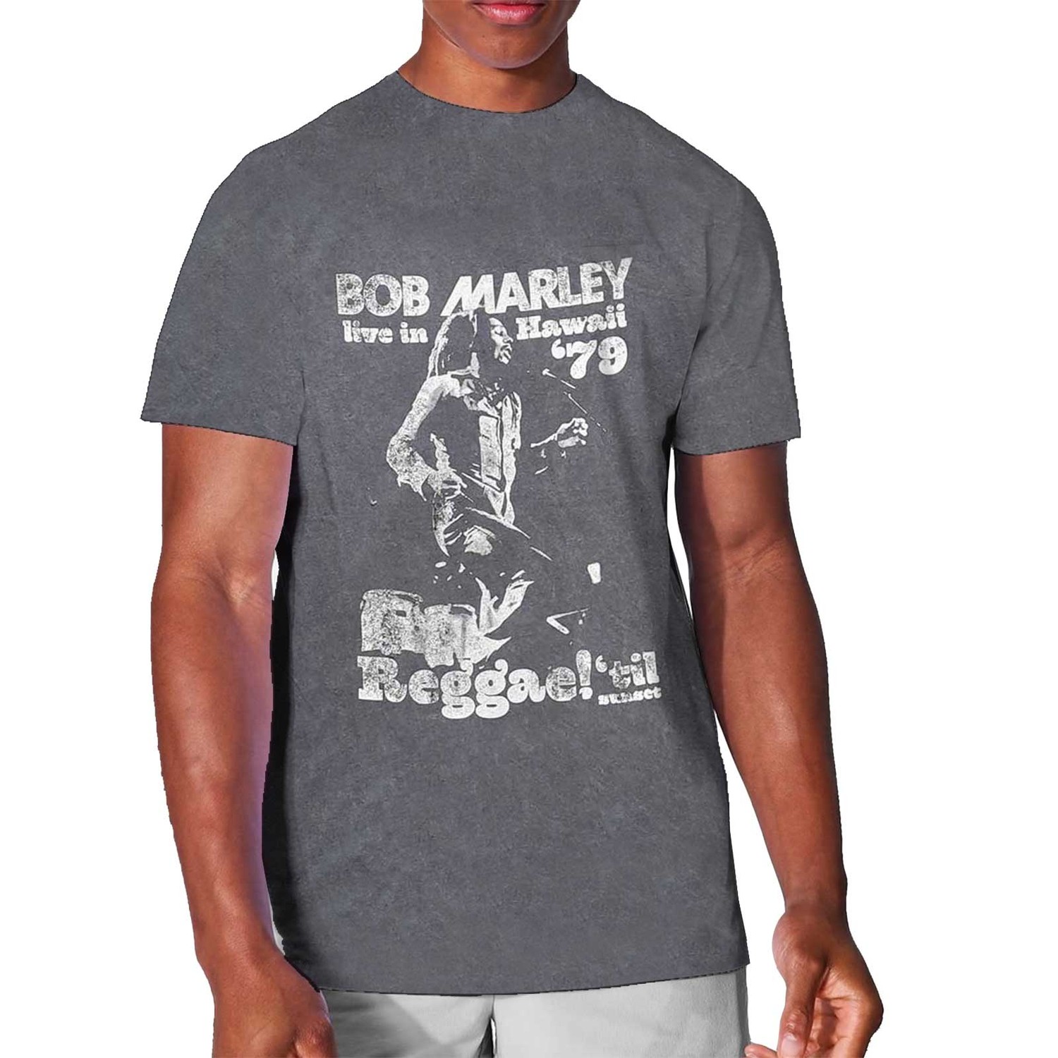 Bob Marley Unisex T-Shirt: Hawaii (Wash Collection) (X-Large)