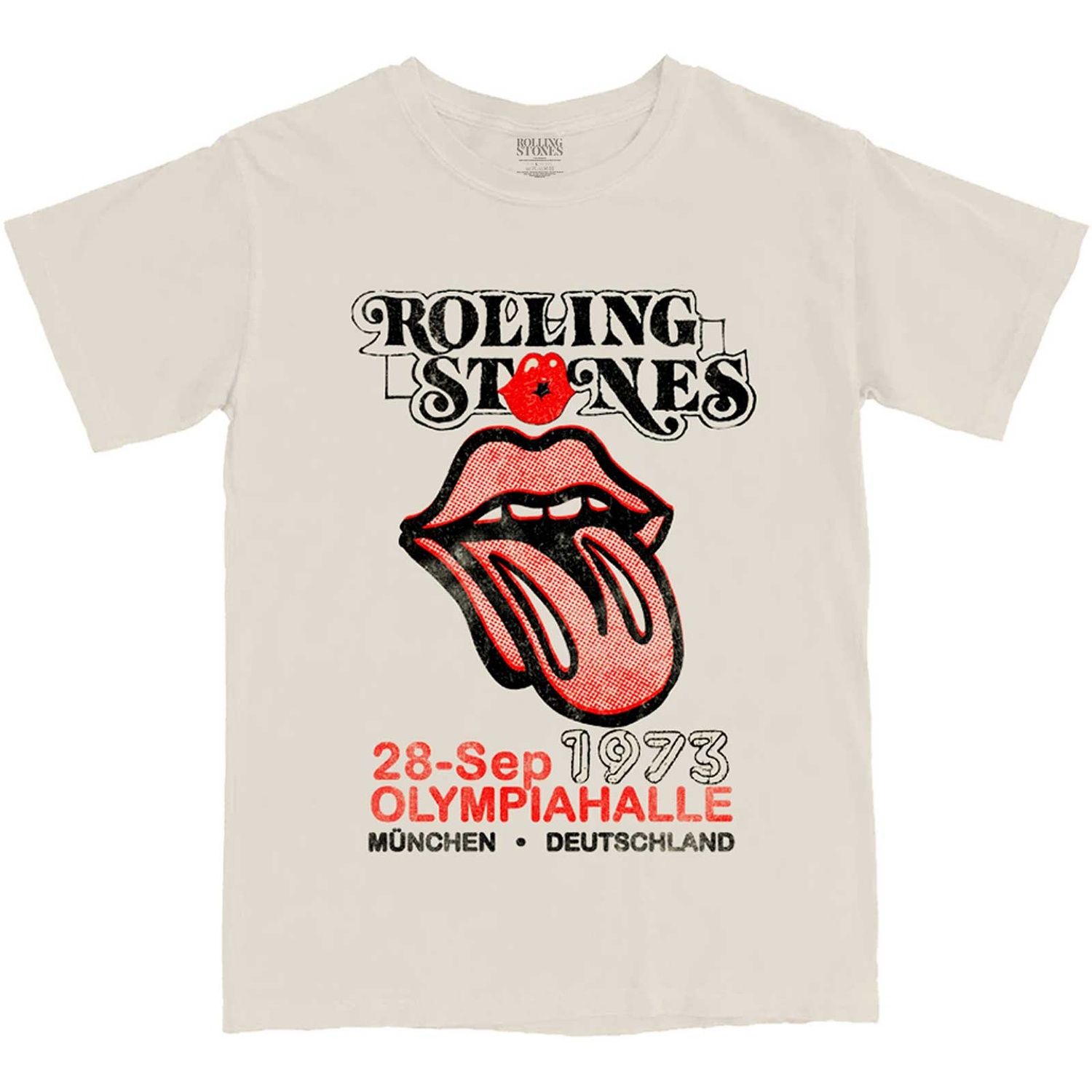 The Rolling Stones Unisex T-Shirt: Munich '73 (X-Large)