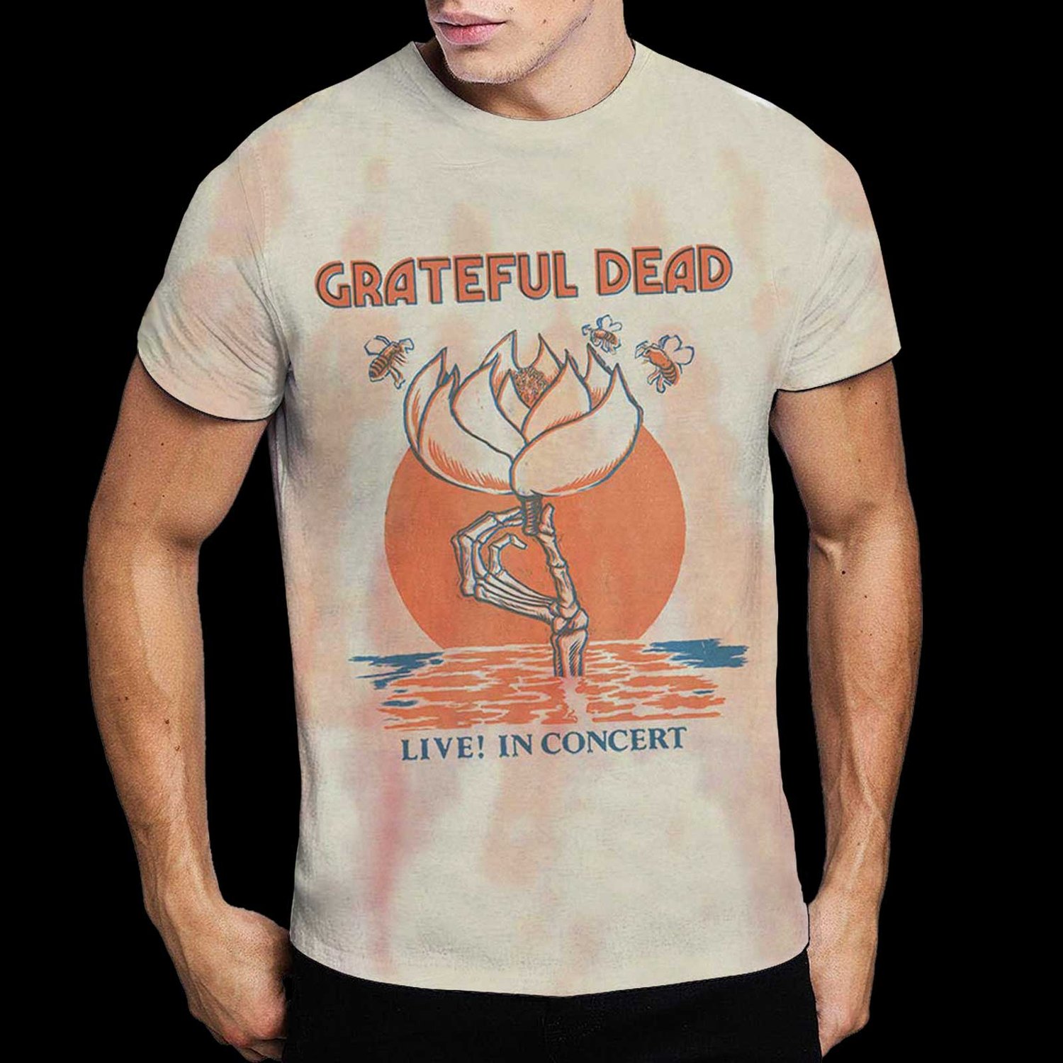 Grateful Dead Unisex T-Shirt: Sugar Magnolia (Wash Collection) (X-Large)