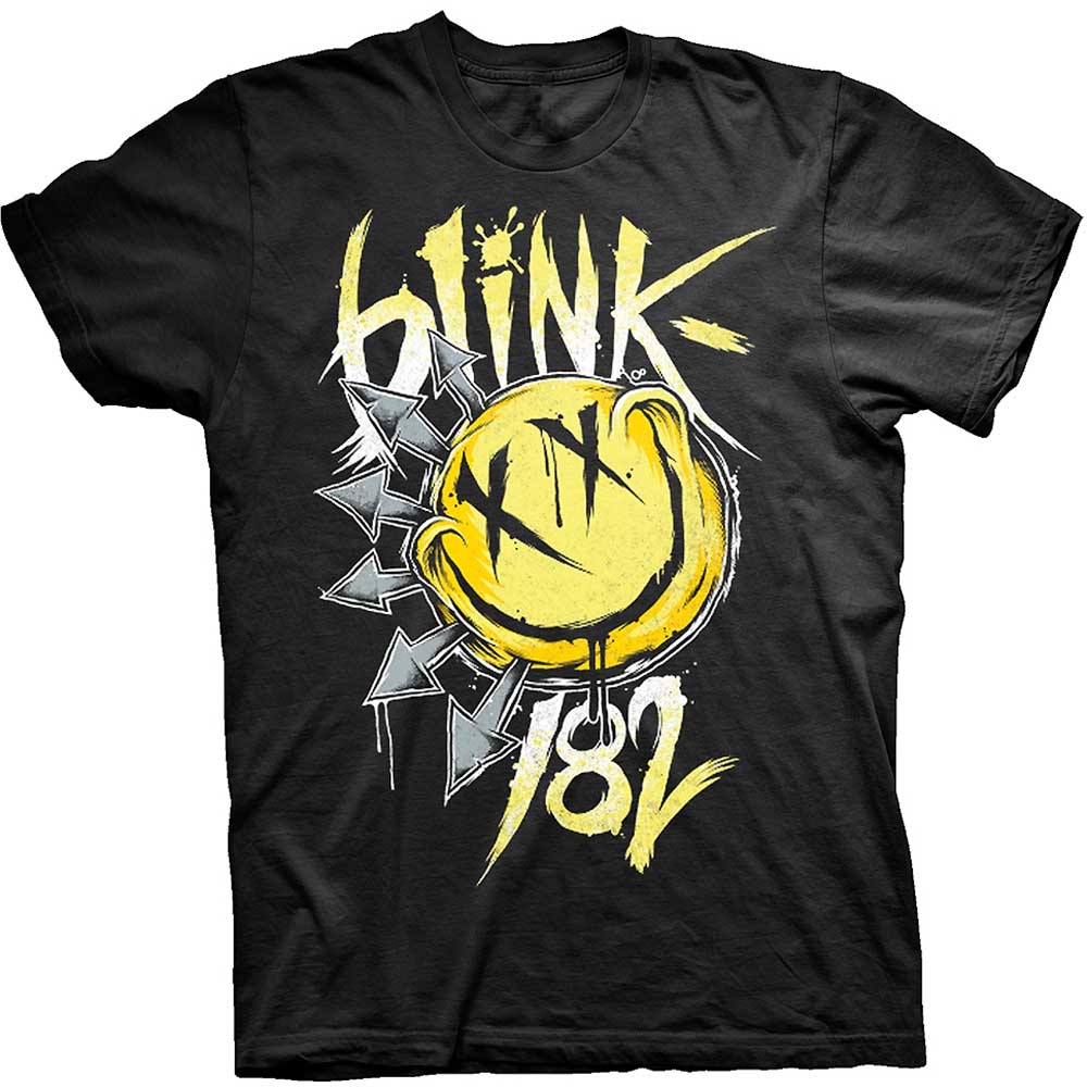 Blink-182 Unisex T-Shirt: Big Smile (Small)