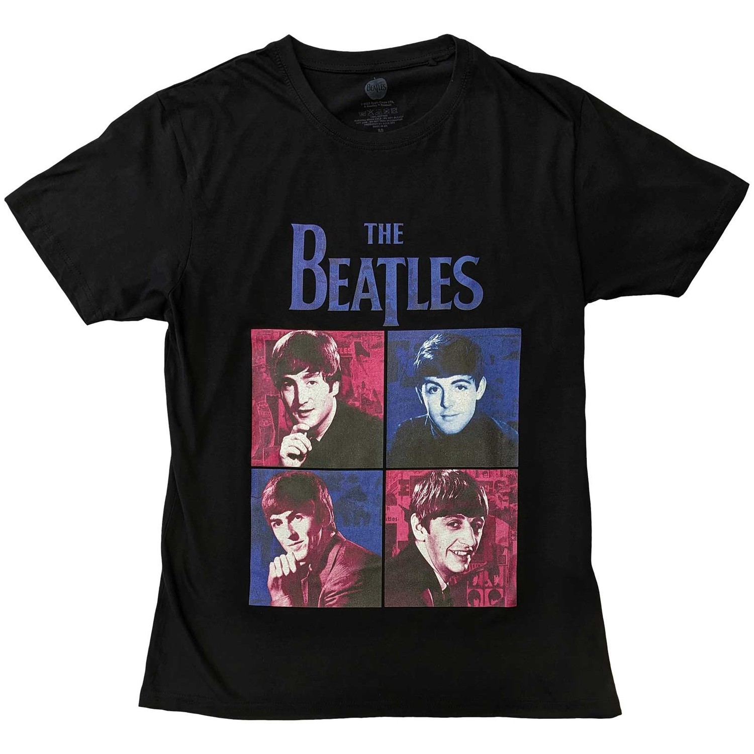The Beatles Unisex T-Shirt: Portraits (X-Large)