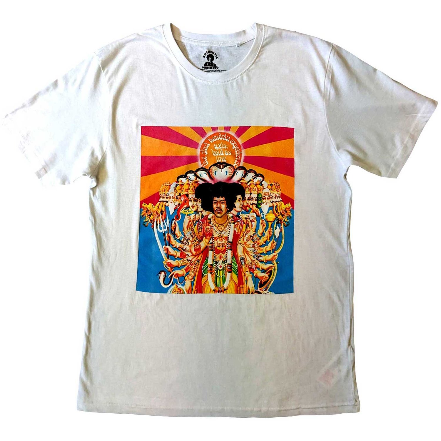 Jimi Hendrix Unisex T-Shirt: Axis (X-Large)
