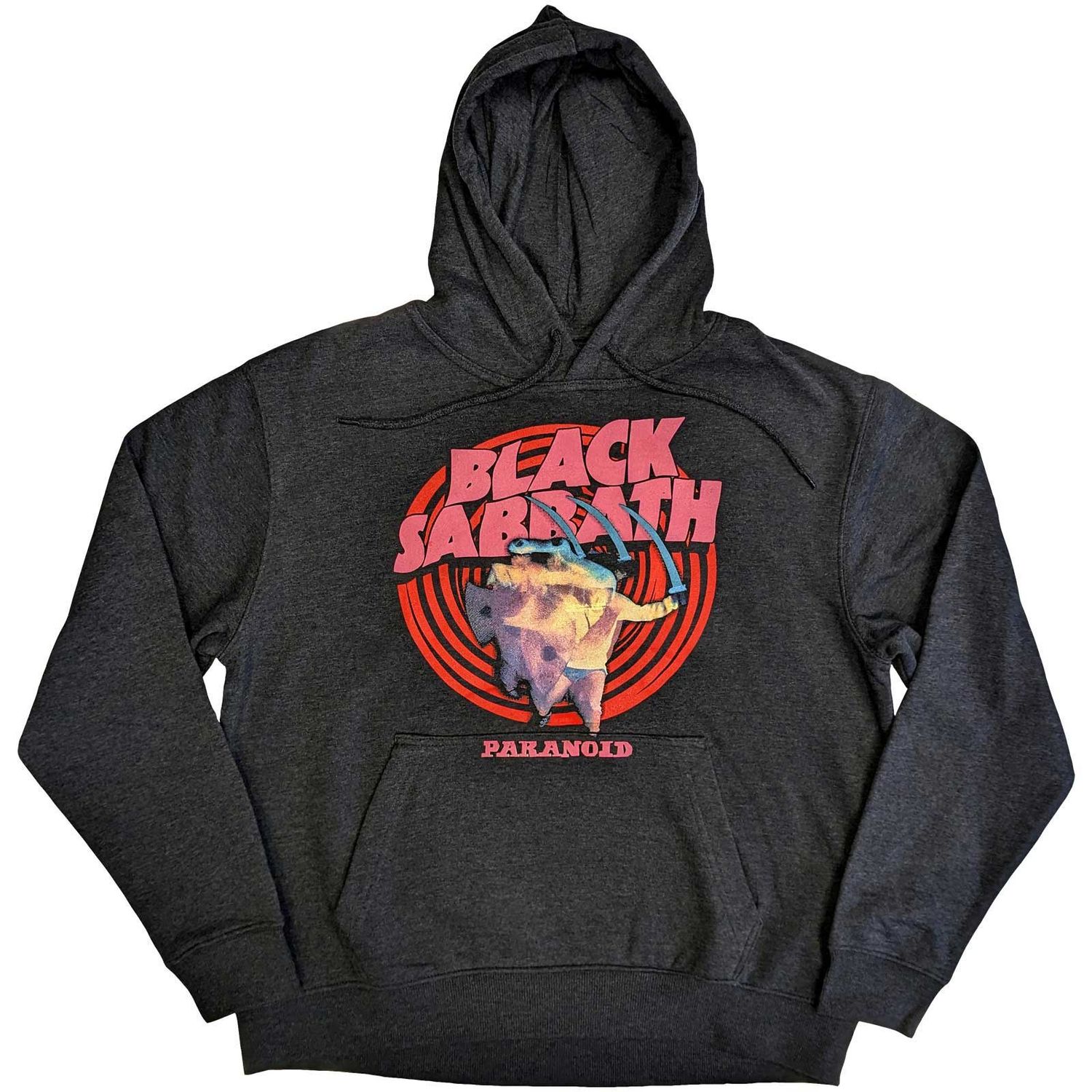 Black Sabbath Unisex Pullover Hoodie: Paranoid (Small)