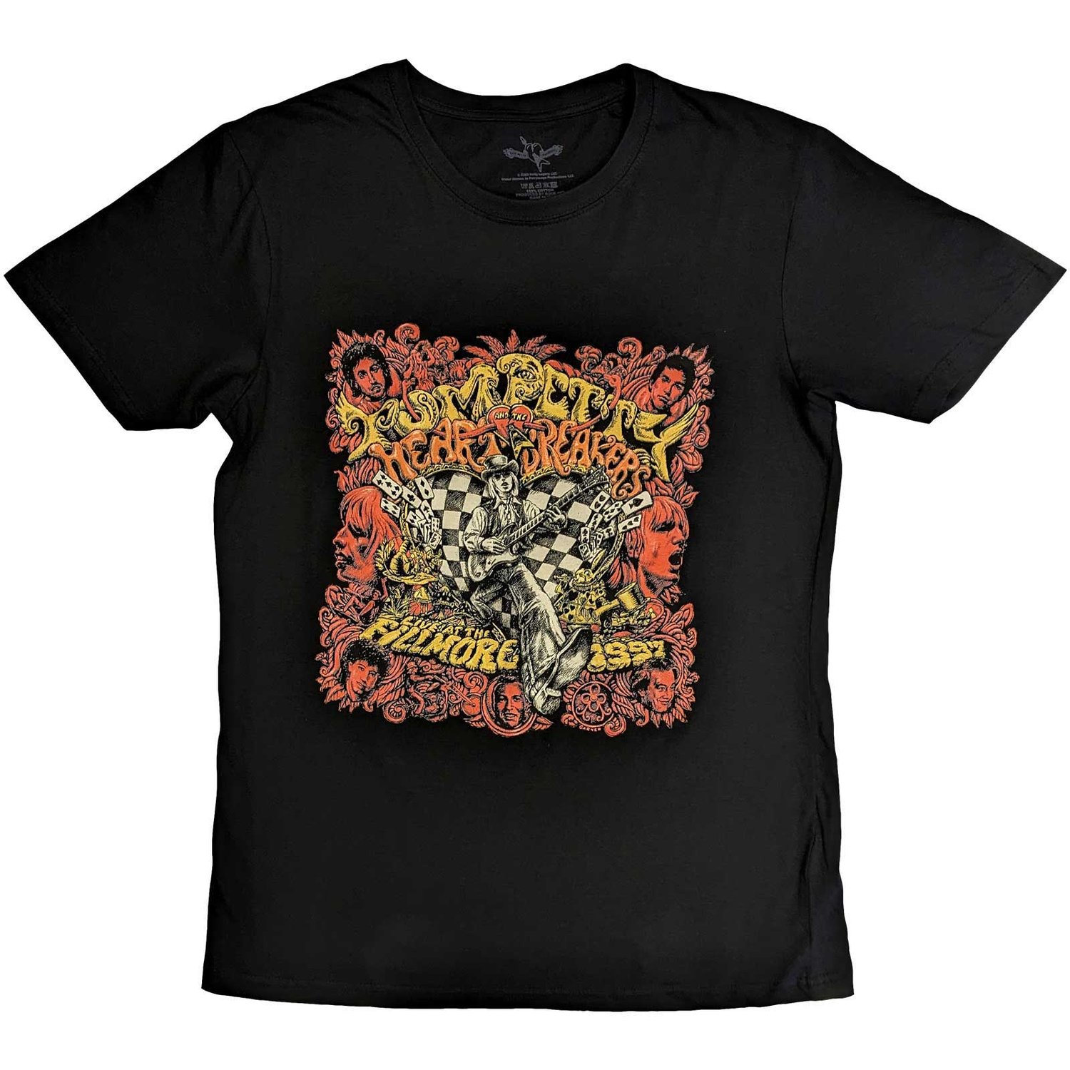 Tom Petty & The Heartbreakers Unisex T-Shirt: Fillmore 1997 (XX-Large)