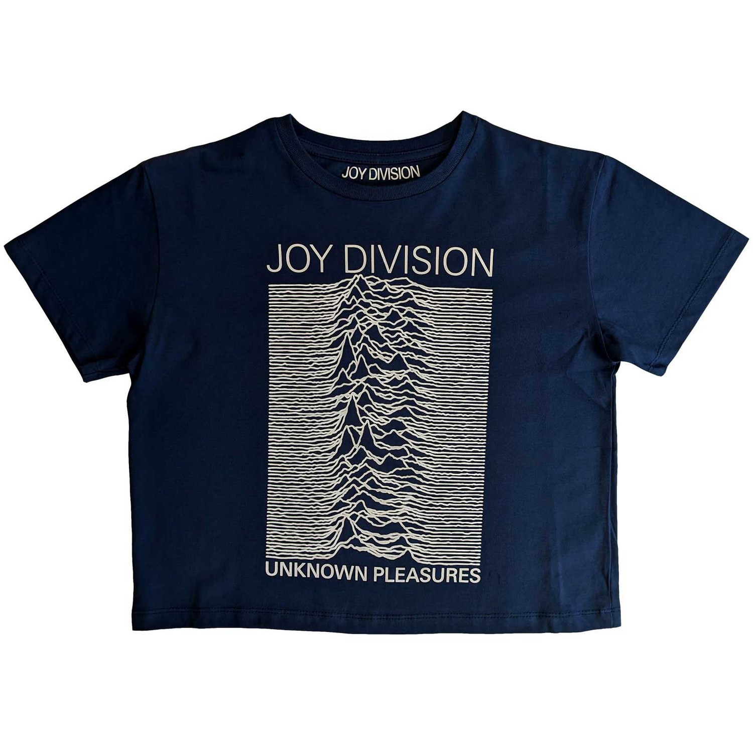Joy Division Ladies Crop Top: Unknown Pleasures (XX-Large)