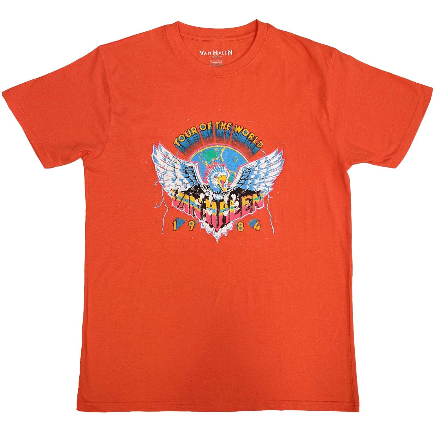 Van Halen Unisex T-Shirt: Eagle '84 (Eco-Friendly) (XX-Large)