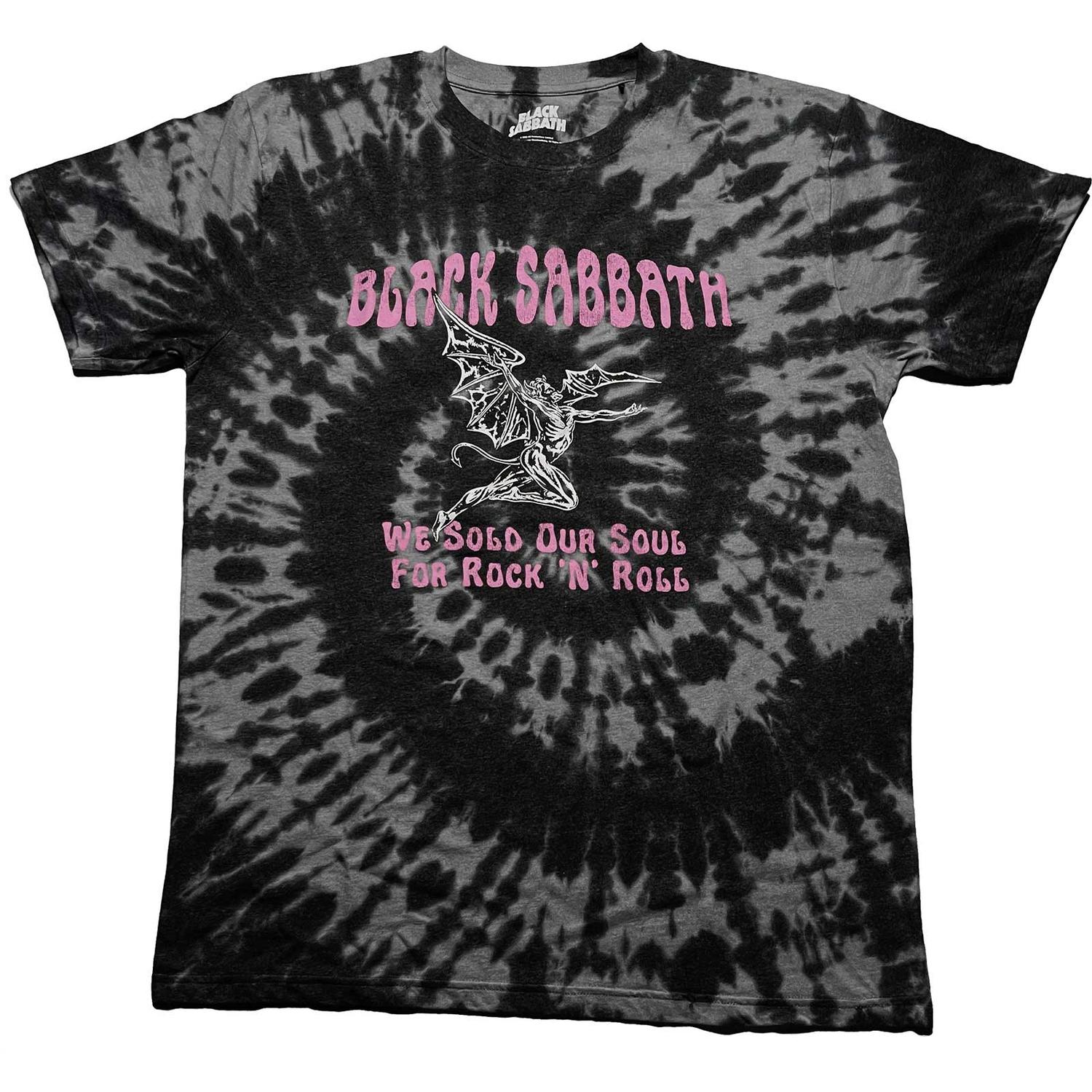Black Sabbath Unisex T-Shirt: We Sold Our Soul For Rock N' Roll (Wash Collection) (X-Large)