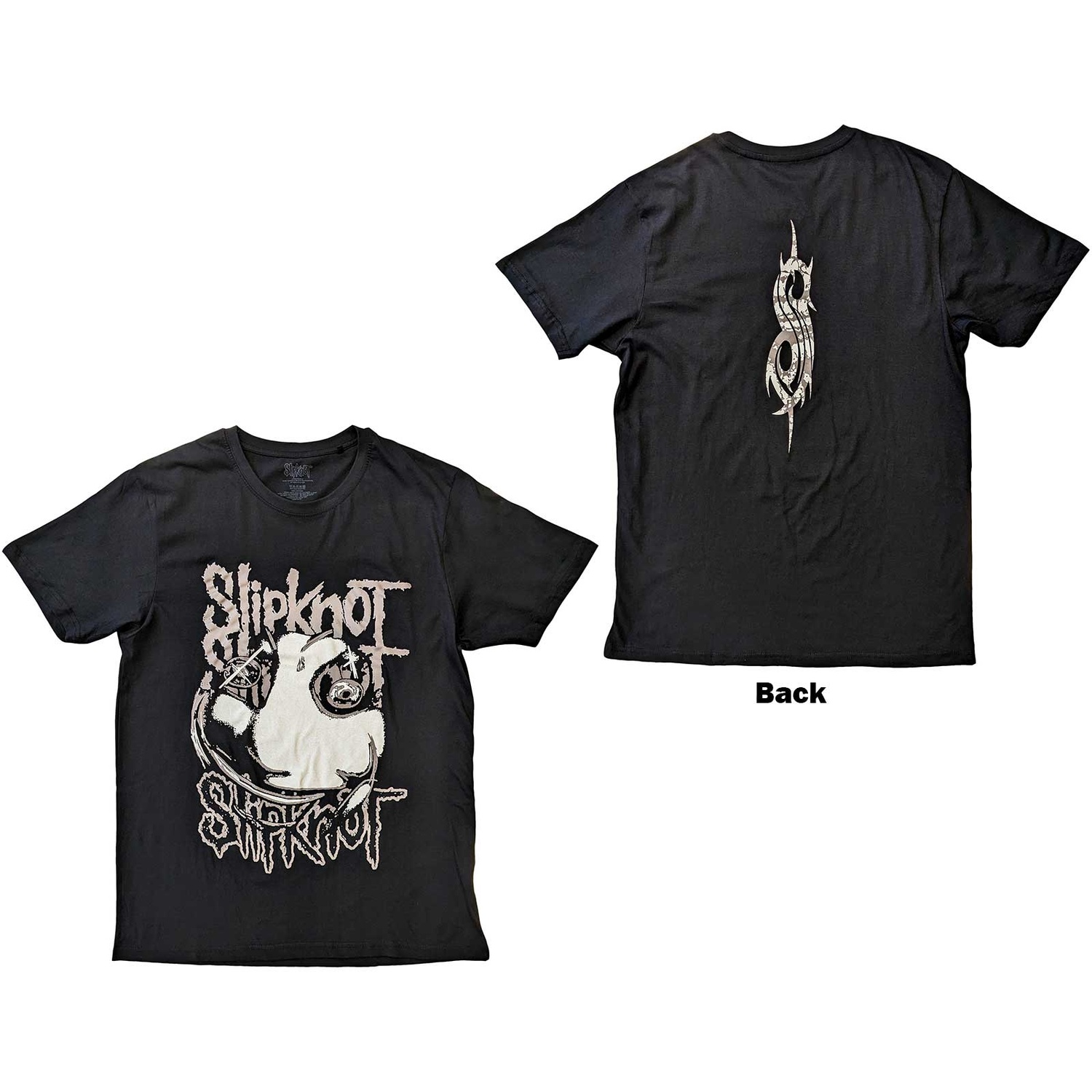 Slipknot Unisex T-Shirt: Maggot (Back Print) (Medium)