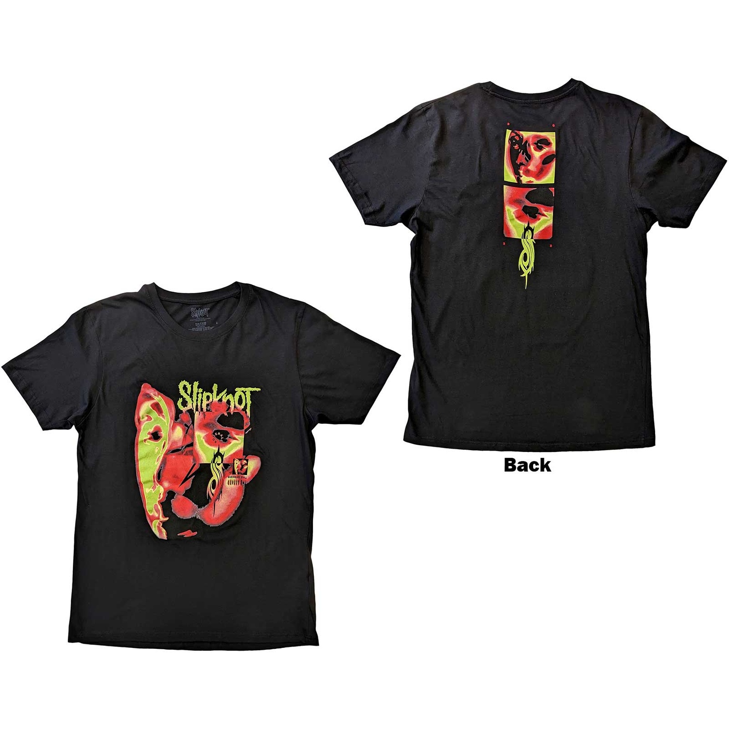 Slipknot Unisex T-Shirt: Alien (Back Print) (X-Large)