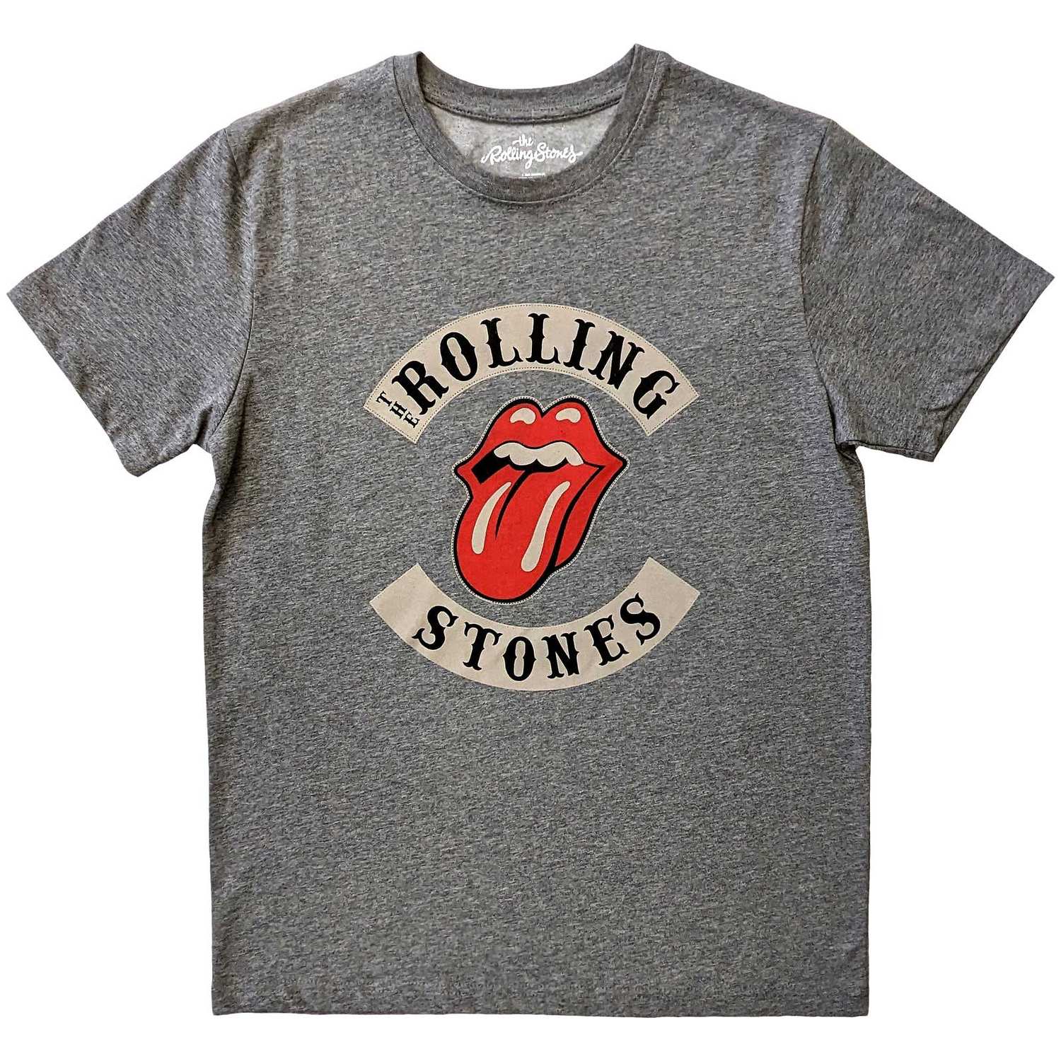 The Rolling Stones Unisex T-Shirt: Biker Tongue (XX-Large)
