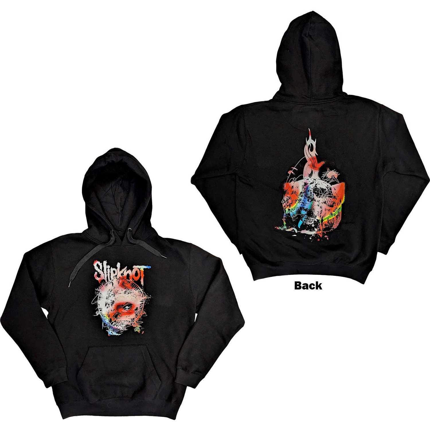 Slipknot Unisex Pullover Hoodie: Death (Back Print) (XX-Large)