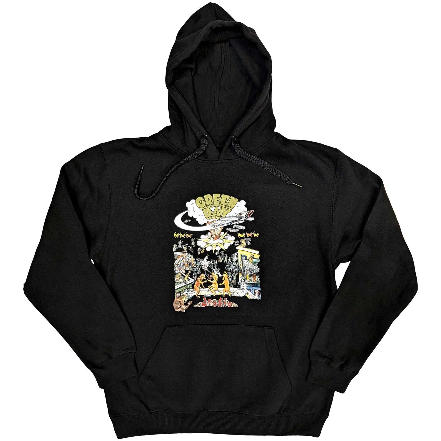 Green Day Unisex Pullover Hoodie: 1994 Tour (Large)
