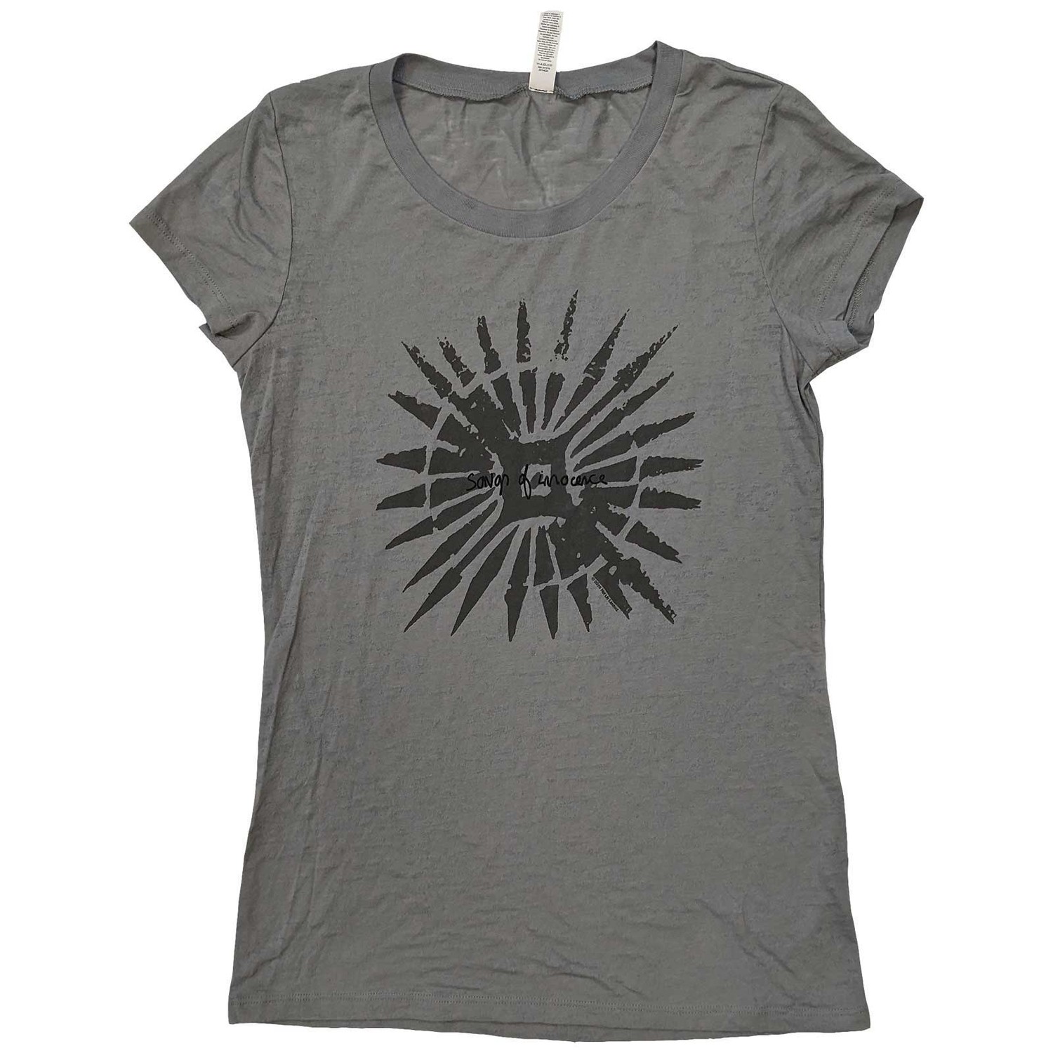 U2 Ladies T-Shirt: Songs of Innocence Disc Art (Ex-Tour) (Large)