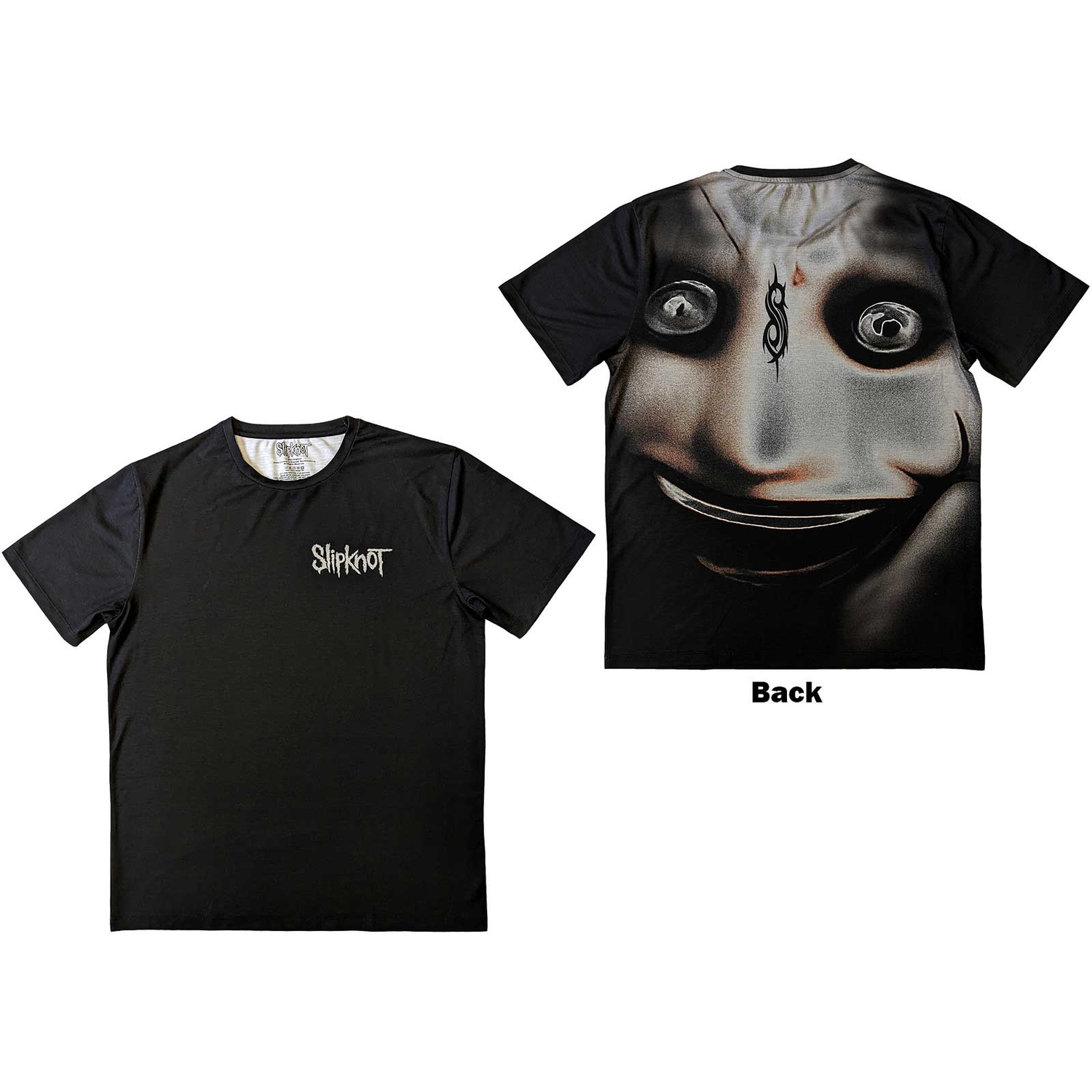 Slipknot Unisex T-Shirt: Clown (Back Print) (Small)