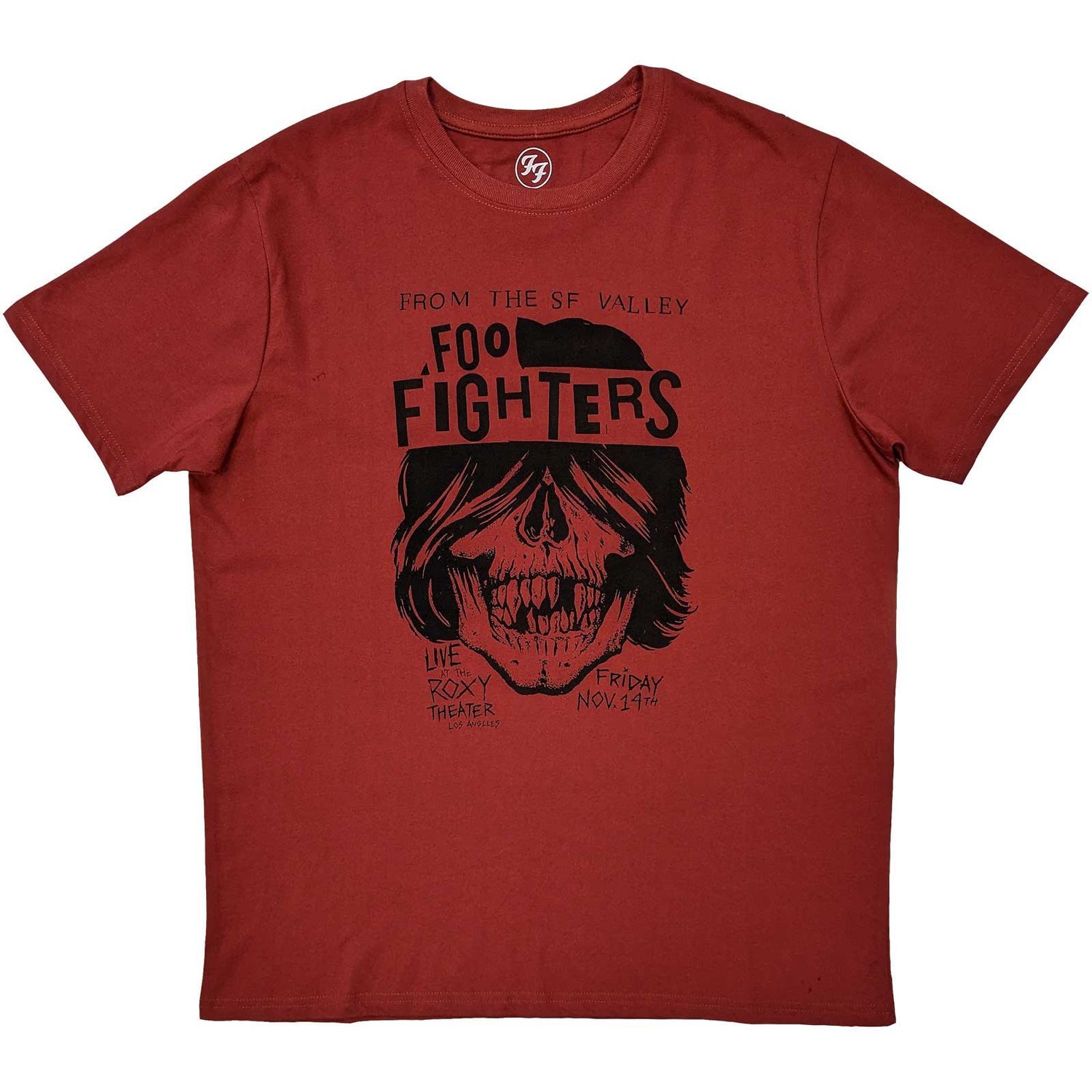 Foo Fighters Unisex T-Shirt: SF Valley (Large)