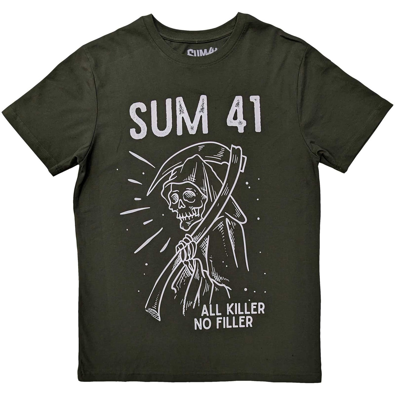 Sum 41 Unisex T-Shirt: Reaper (Large)
