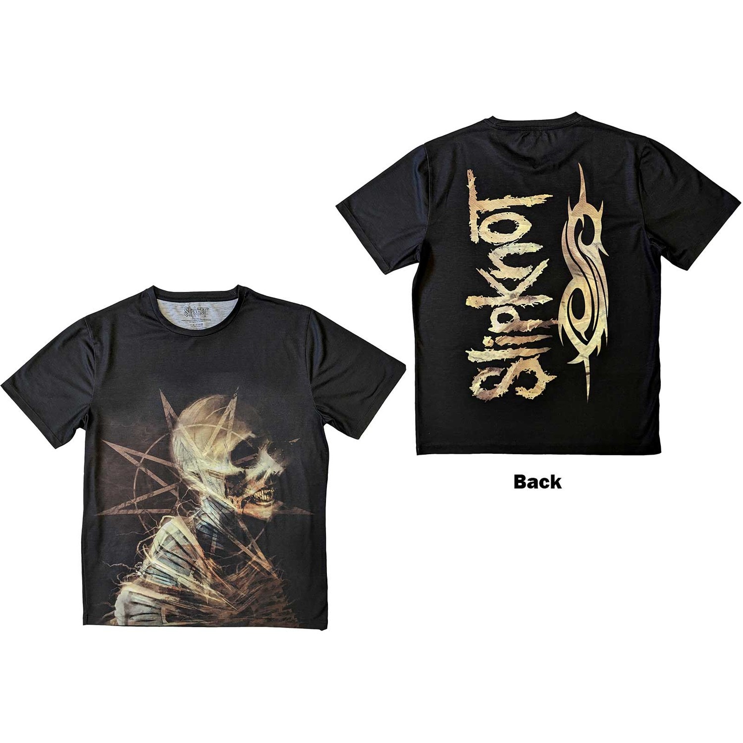 Slipknot Unisex T-Shirt: Profile (Back Print) (Medium)