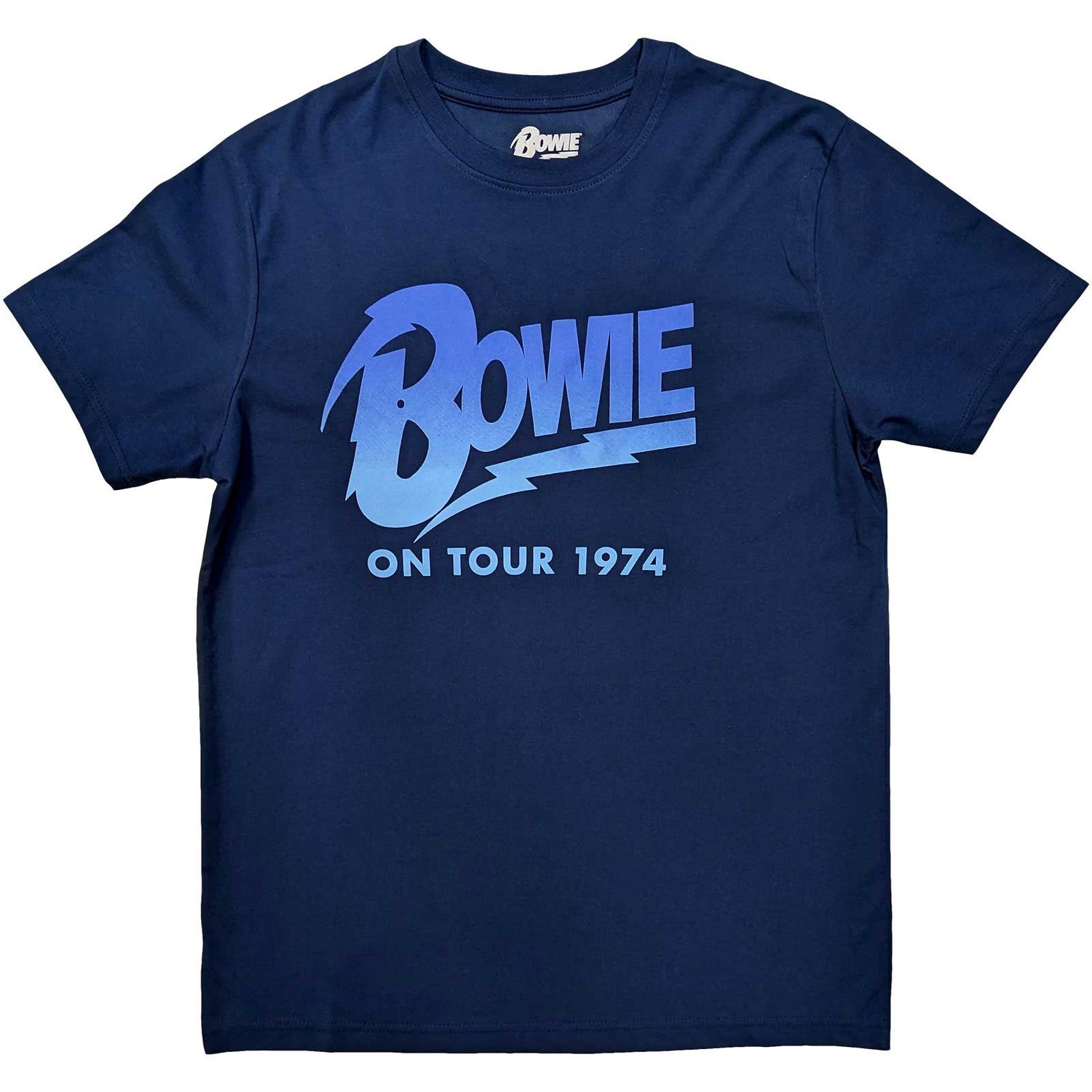 David Bowie Unisex T-Shirt: On Tour 1974 (X-Large)