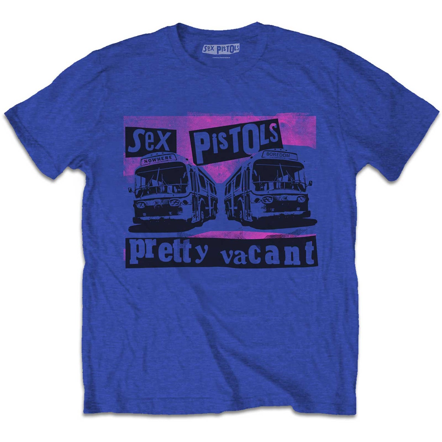 The Sex Pistols Unisex T-Shirt: Pretty Vacant Coaches (XXX-Large)