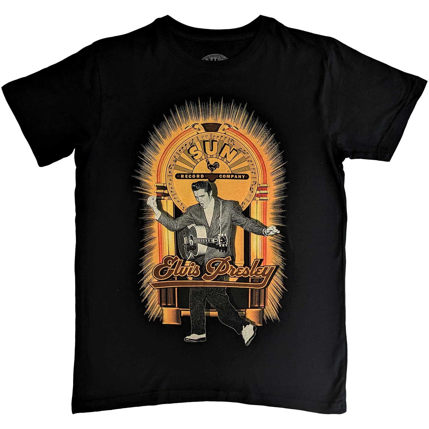 Sun Records Unisex T-Shirt: Elvis Dancing (XX-Large)