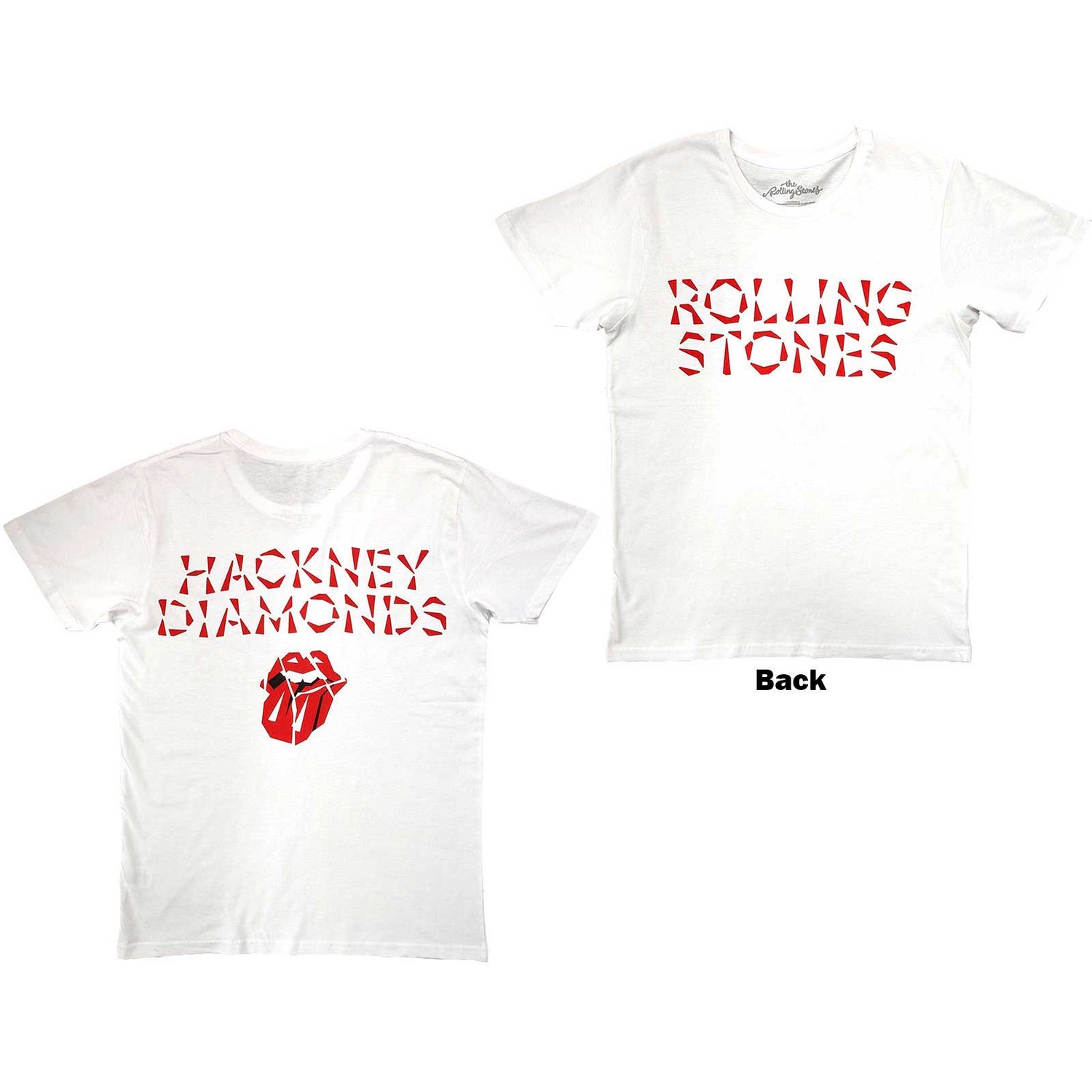 The Rolling Stones Unisex T-Shirt: Hackney Diamonds (Back Print) (Small)