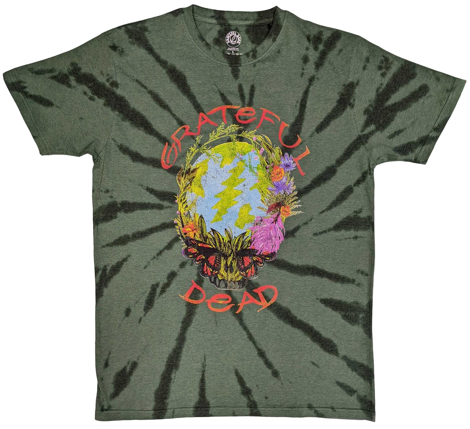 Grateful Dead Unisex T-Shirt: Forest Dead (Wash Collection) (Large)
