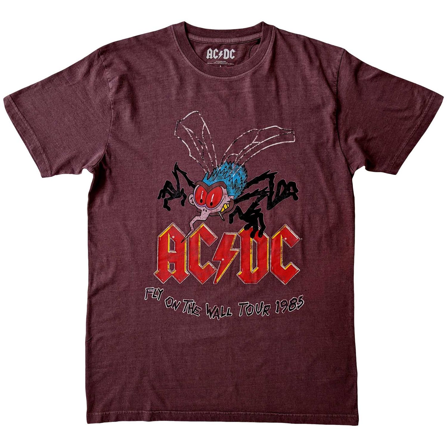 AC/DC Unisex T-Shirt: Fly On The Wall Tour (X-Large)