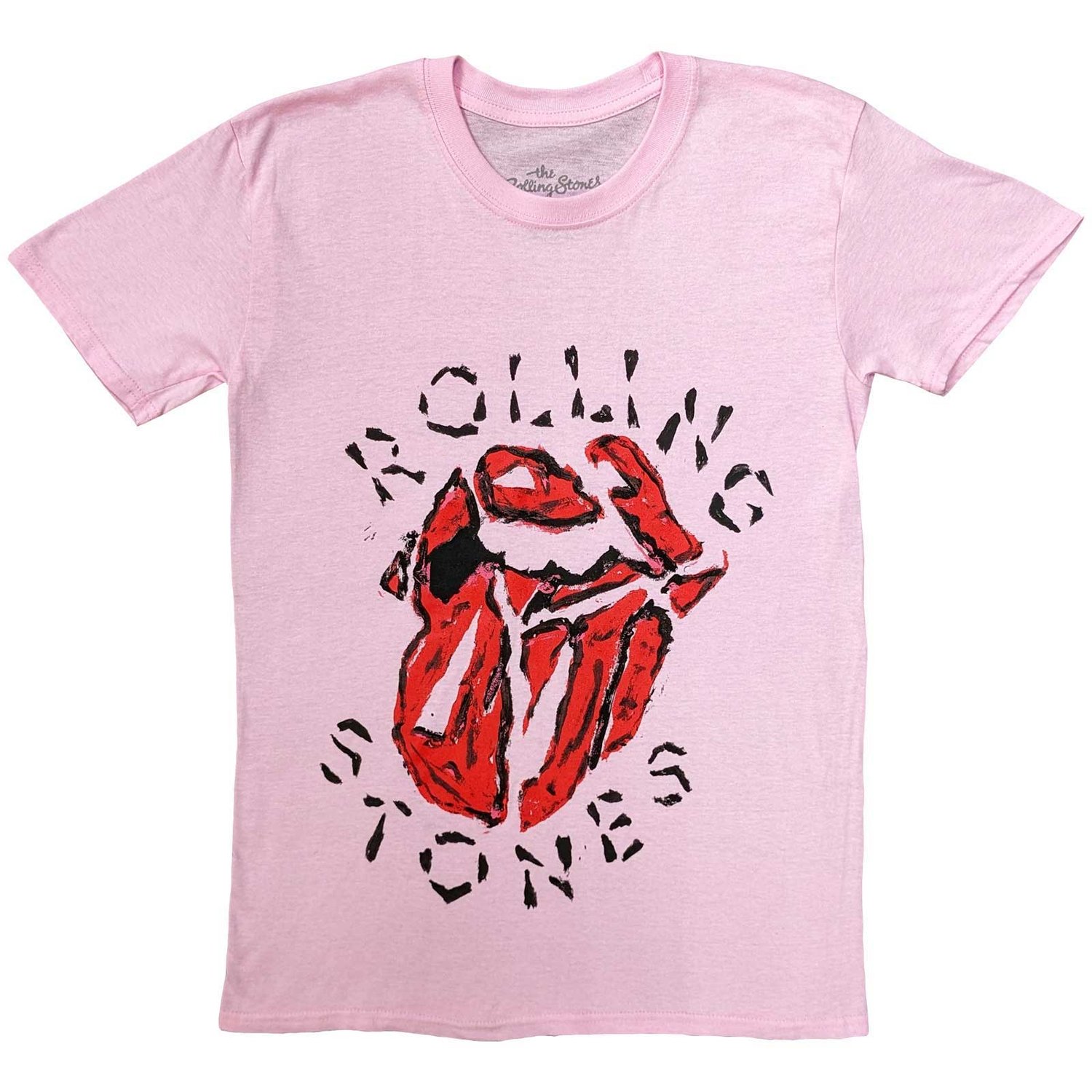 The Rolling Stones Unisex T-Shirt: Hackney Diamonds Painted Tongue (XX-Large)
