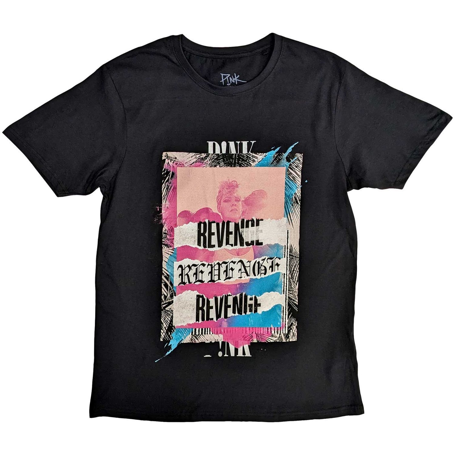 Pink Unisex T-Shirt: Revenge (X-Large)