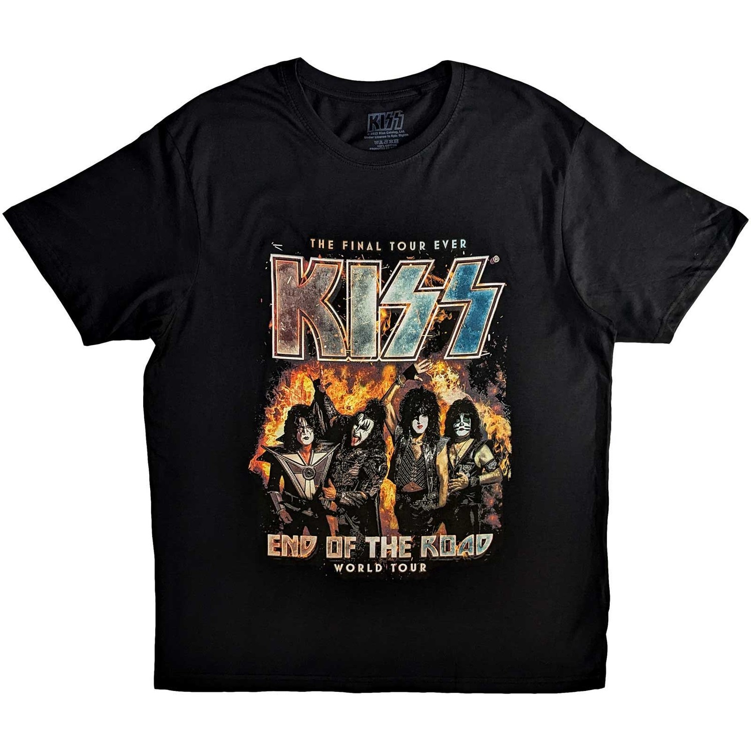 KISS Unisex T-Shirt: End Of The Road Final Tour (XX-Large)