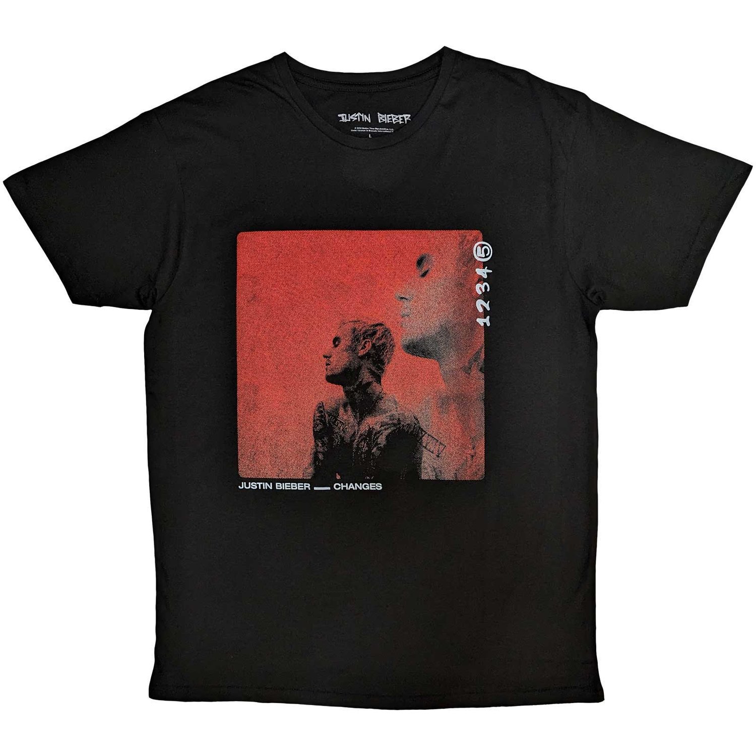 Justin Bieber Unisex T-Shirt: Changes (Medium)